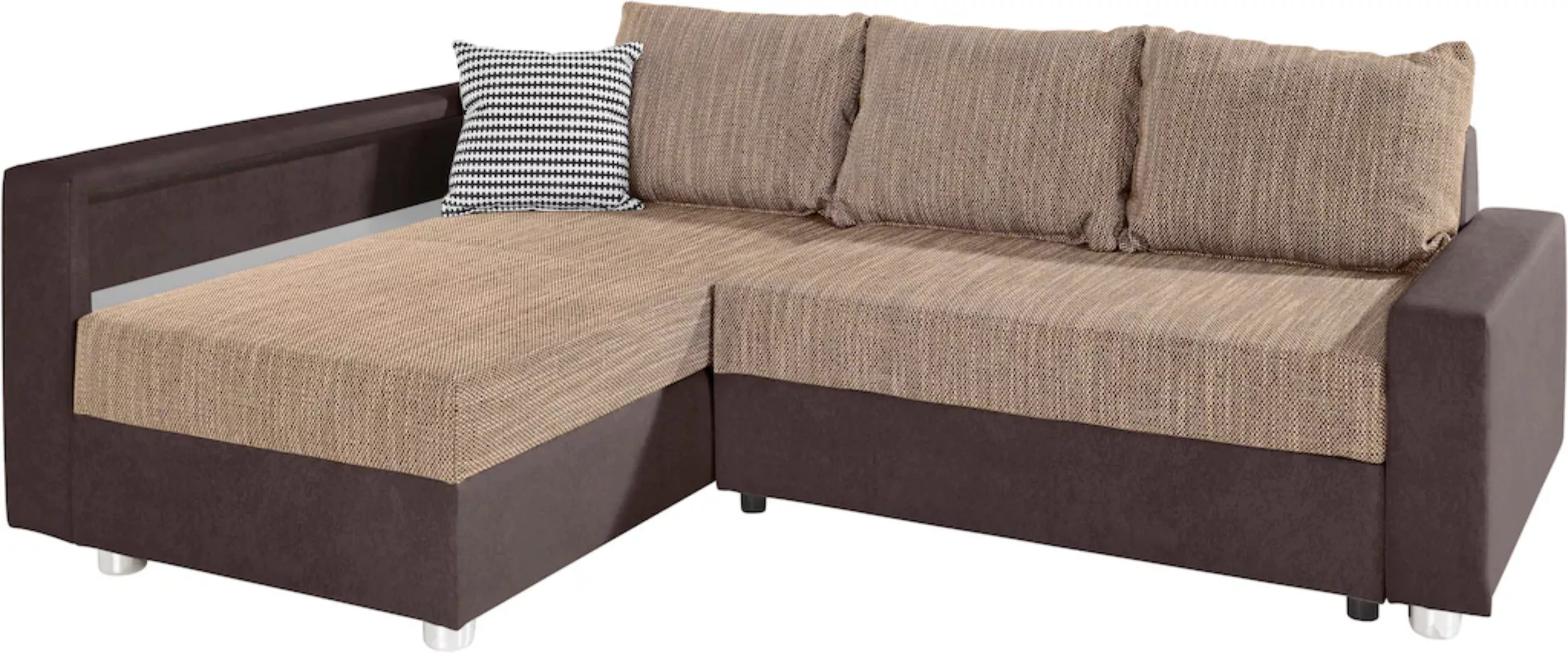 COLLECTION AB Ecksofa "Relax L-Form", inklusive Bettfunktion, Federkern, wa günstig online kaufen