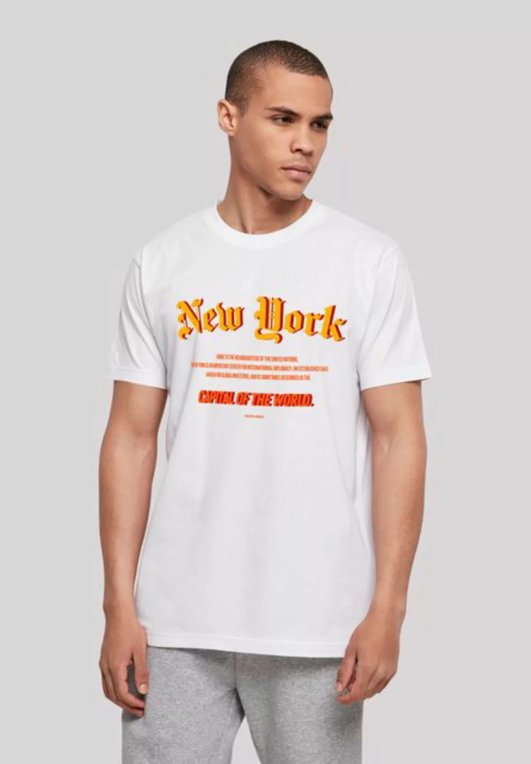 F4NT4STIC T-Shirt "New York TEE UNISEX", Print günstig online kaufen