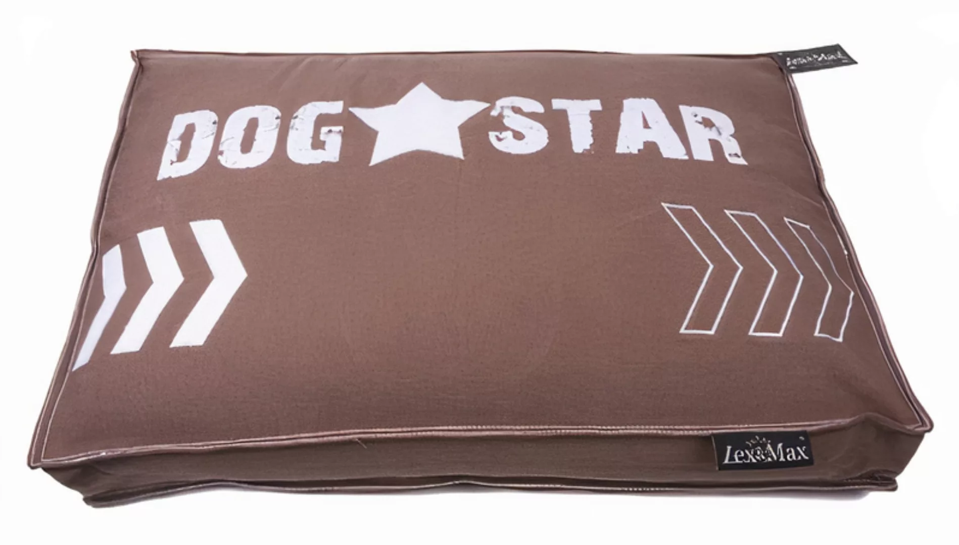 Boxspringbettbezug Dogstar 120 X 80 Cm Baumwolle Taupe günstig online kaufen