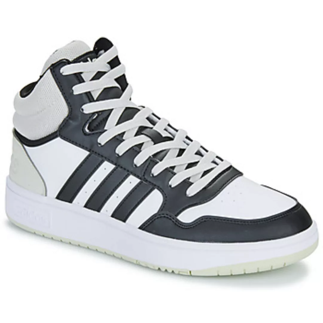 adidas Hoops 3.0 Mid Sneaker Herren weiß günstig online kaufen