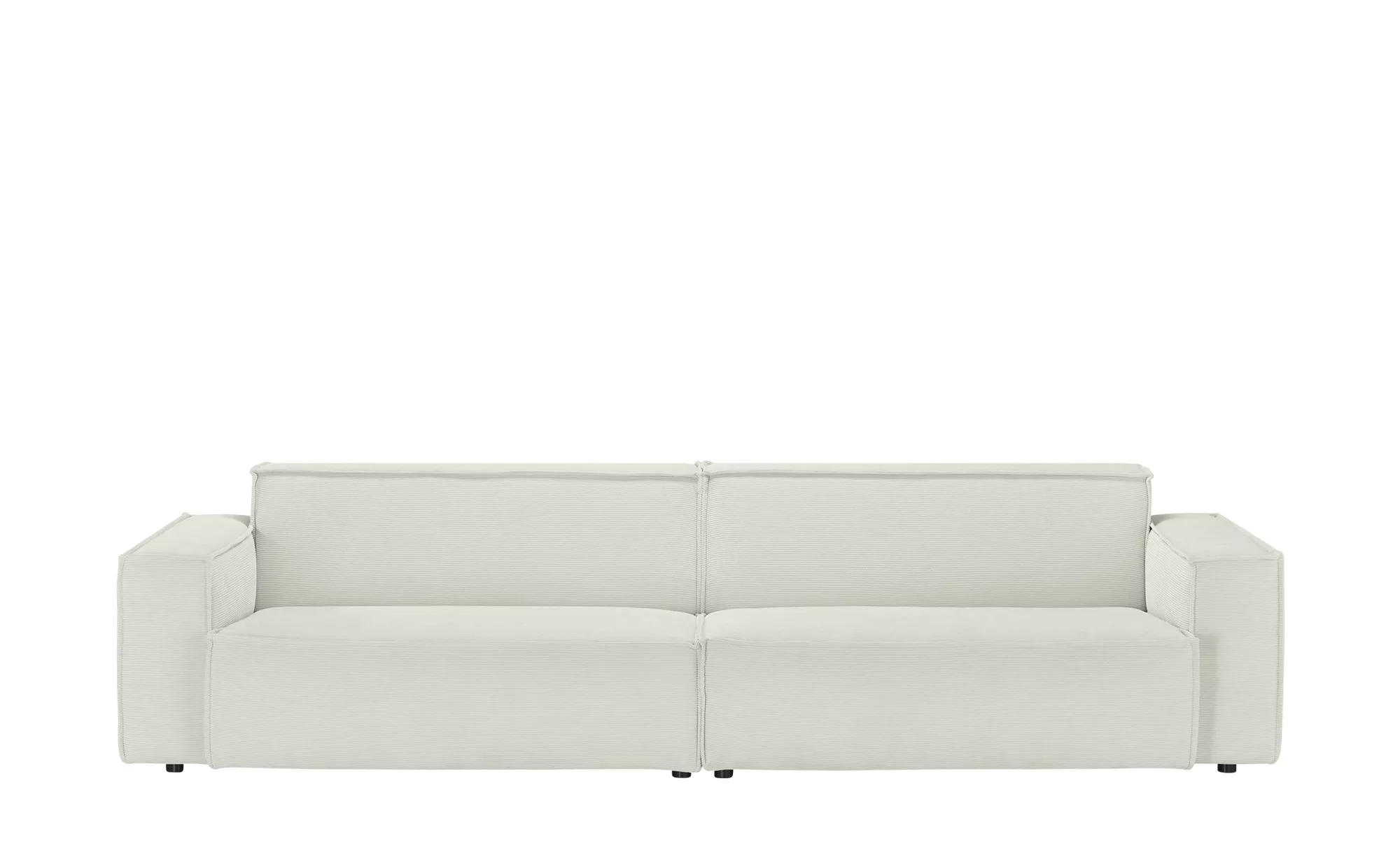 Gray & Jones Big Sofa Cord Upper East ¦ weiß ¦ Maße (cm): B: 296 H: 72 T: 1 günstig online kaufen