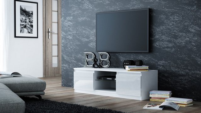 Beautysofa TV-Schrank Moderner, stilvoller, eleganter Fernsehschrank MALMO günstig online kaufen