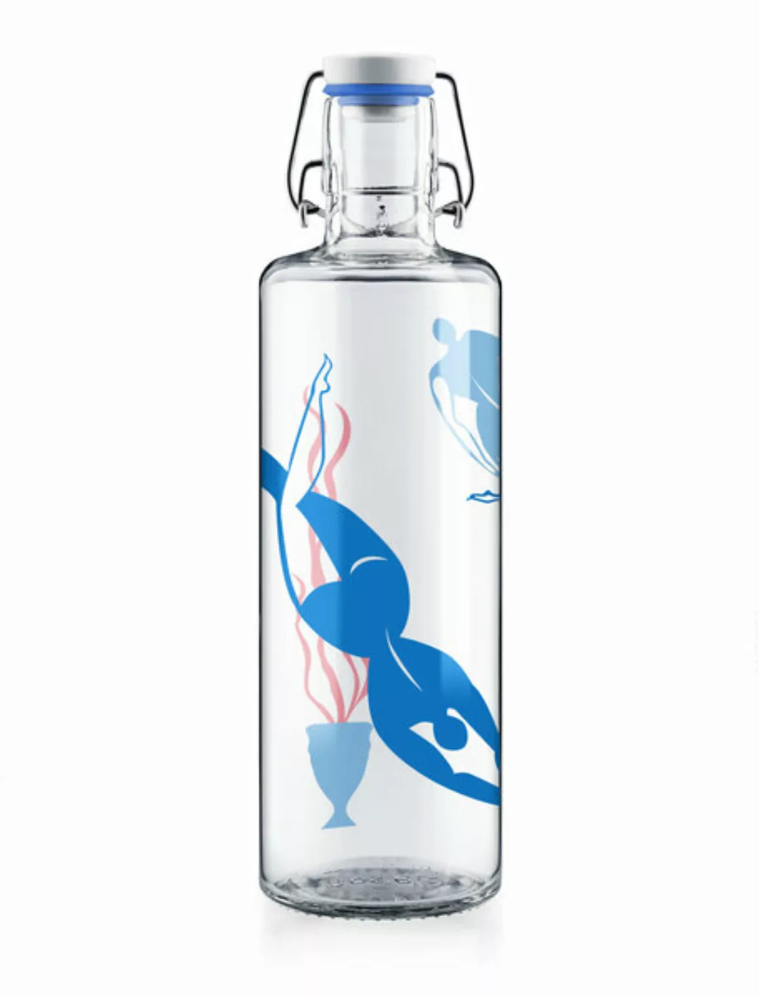 Soulbottle 1,0l • Trinkflasche Aus Glas • „Divine Divers" günstig online kaufen
