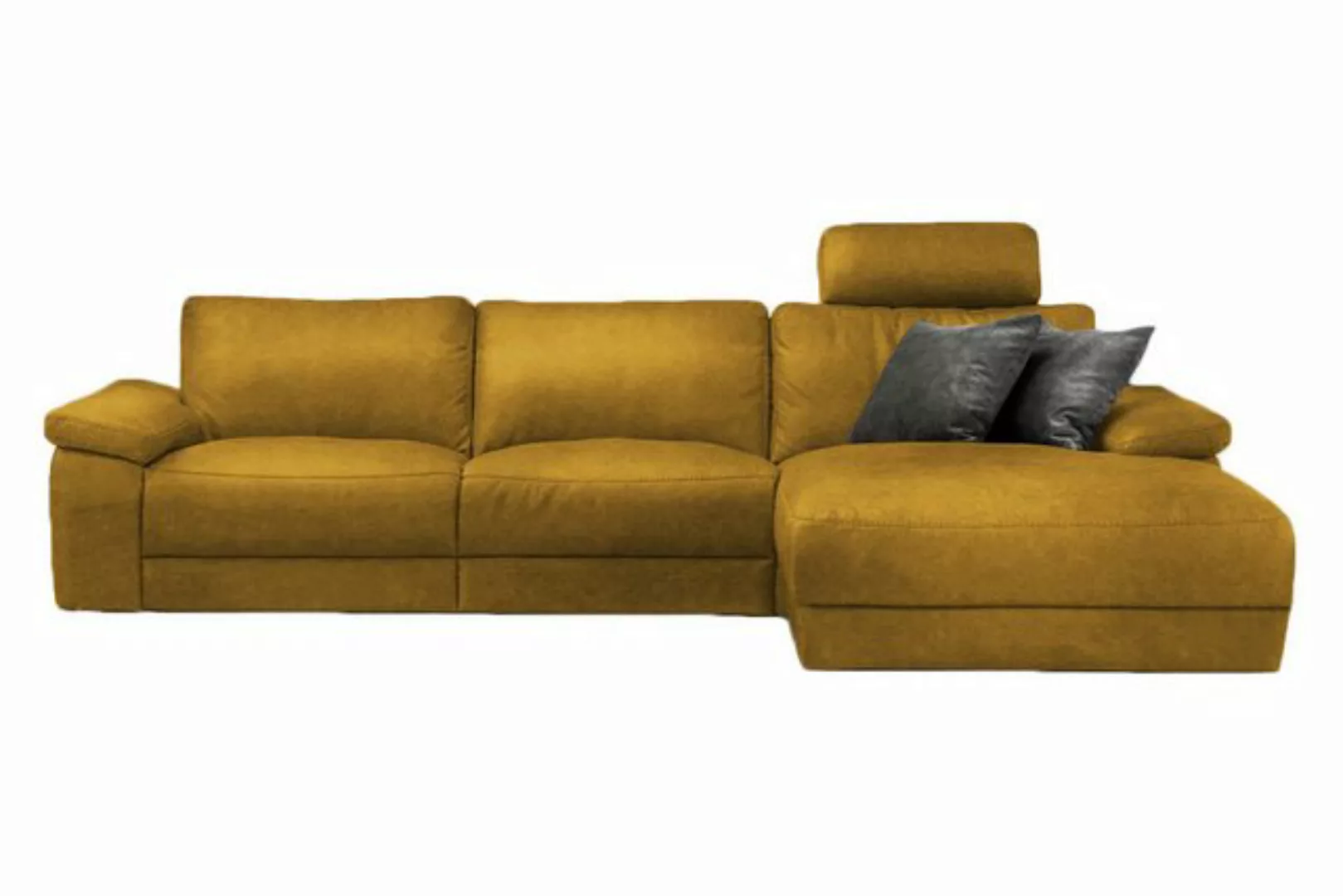 KAWOLA Ecksofa LOLA XL, Sofa Stoff od. Leder, Recamiere rechts od. links, v günstig online kaufen