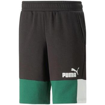 Puma  Shorts Bermuda Uomo  847429_ess_block_shorts_nero günstig online kaufen
