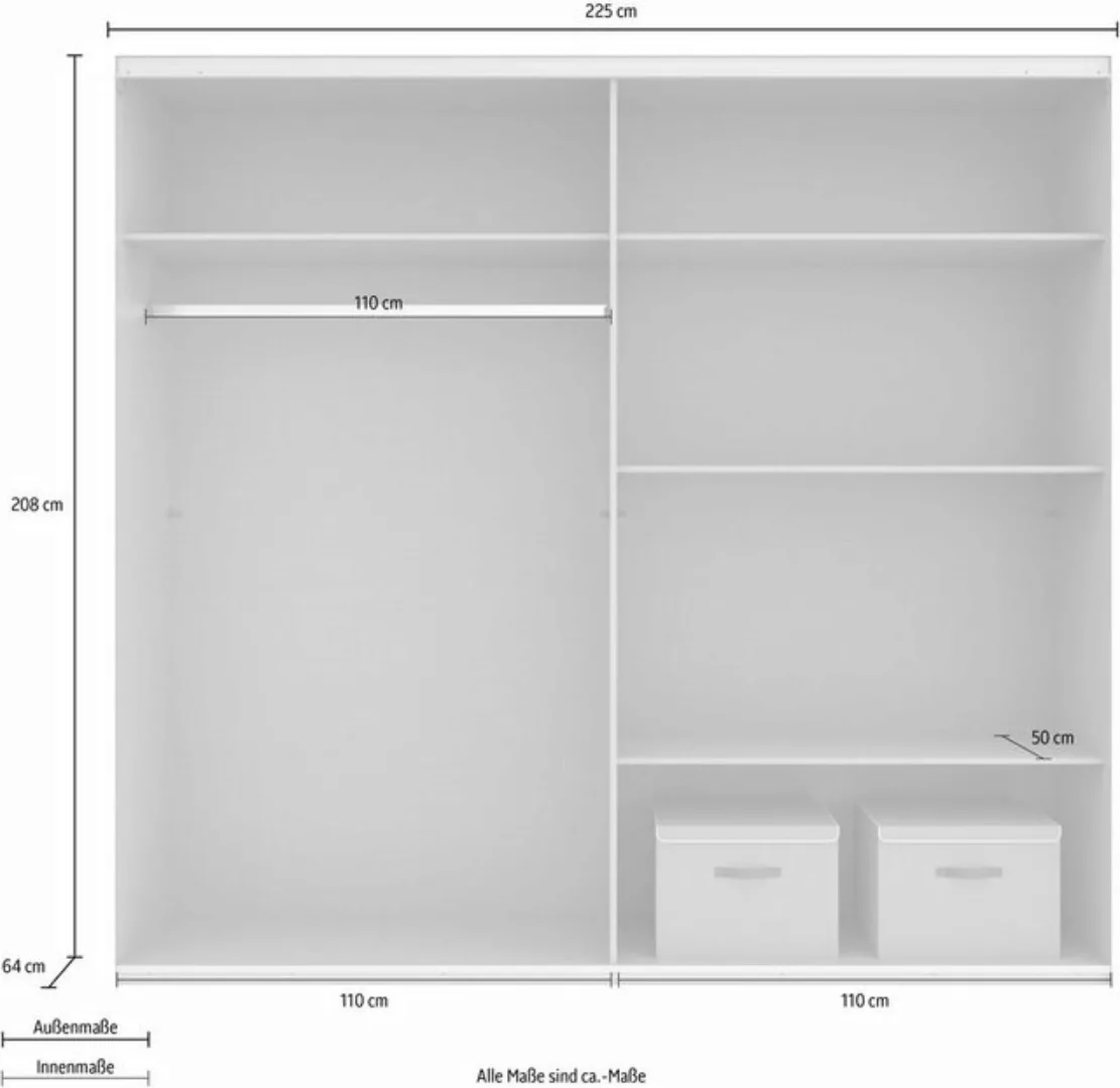 Wimex Schwebetürenschrank Barmbek Schlafzimmerschrank BESTSELLER Garderoben günstig online kaufen