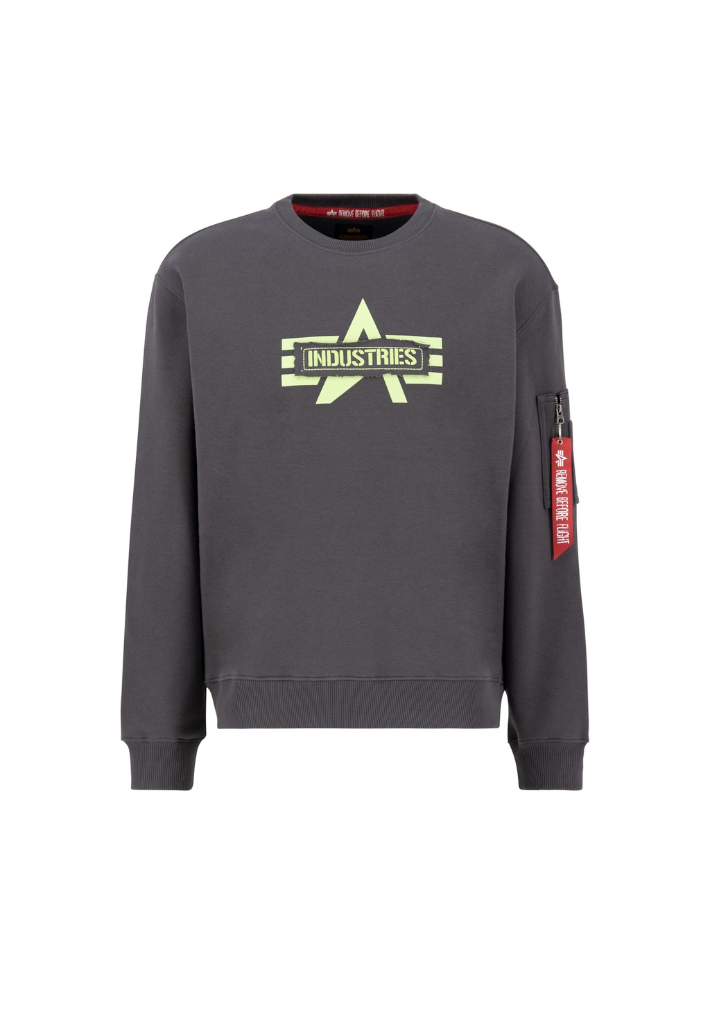 Alpha Industries Sweater "Alpha Industries Men - Sweatshirts Logo Edge Swea günstig online kaufen