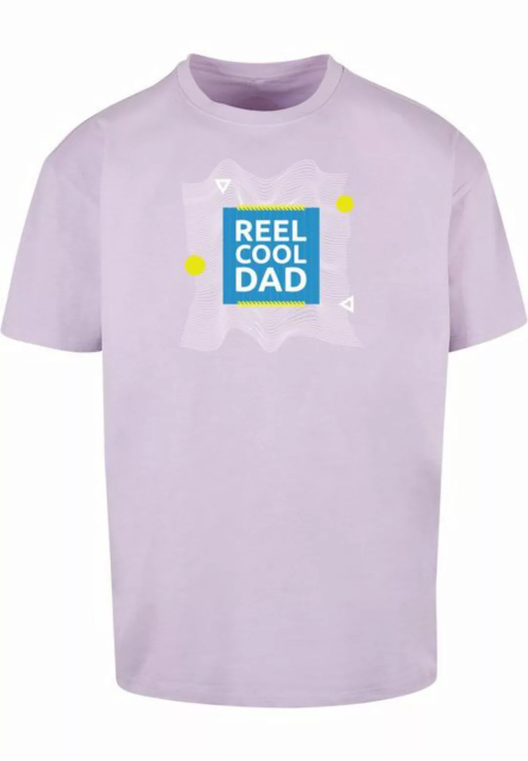 Merchcode T-Shirt Merchcode Herren Fathers Day - Reel cool dad Heavy Oversi günstig online kaufen