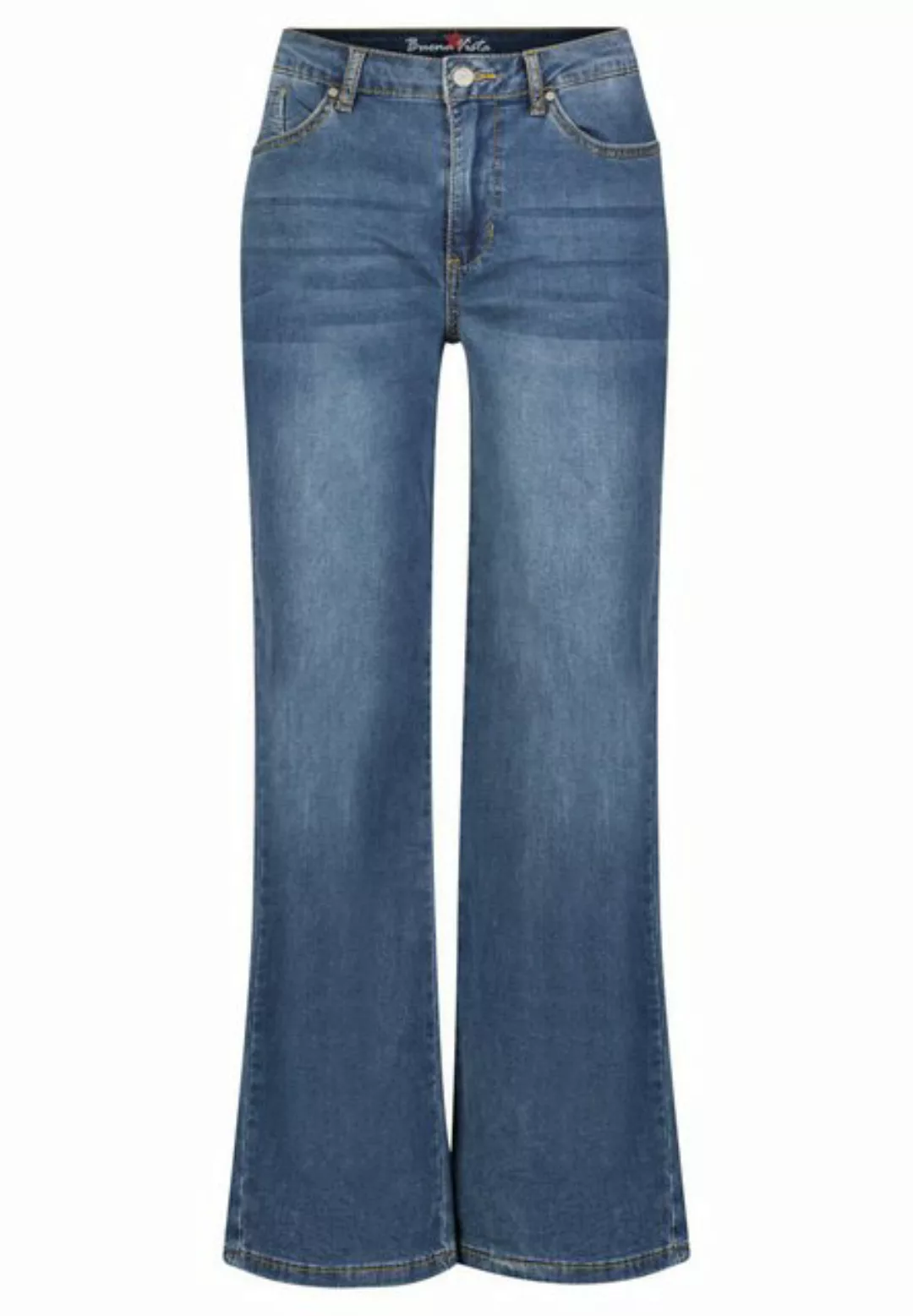 Buena Vista 5-Pocket-Jeans Damen Jeans light Denim Wide Leg (1-tlg) günstig online kaufen