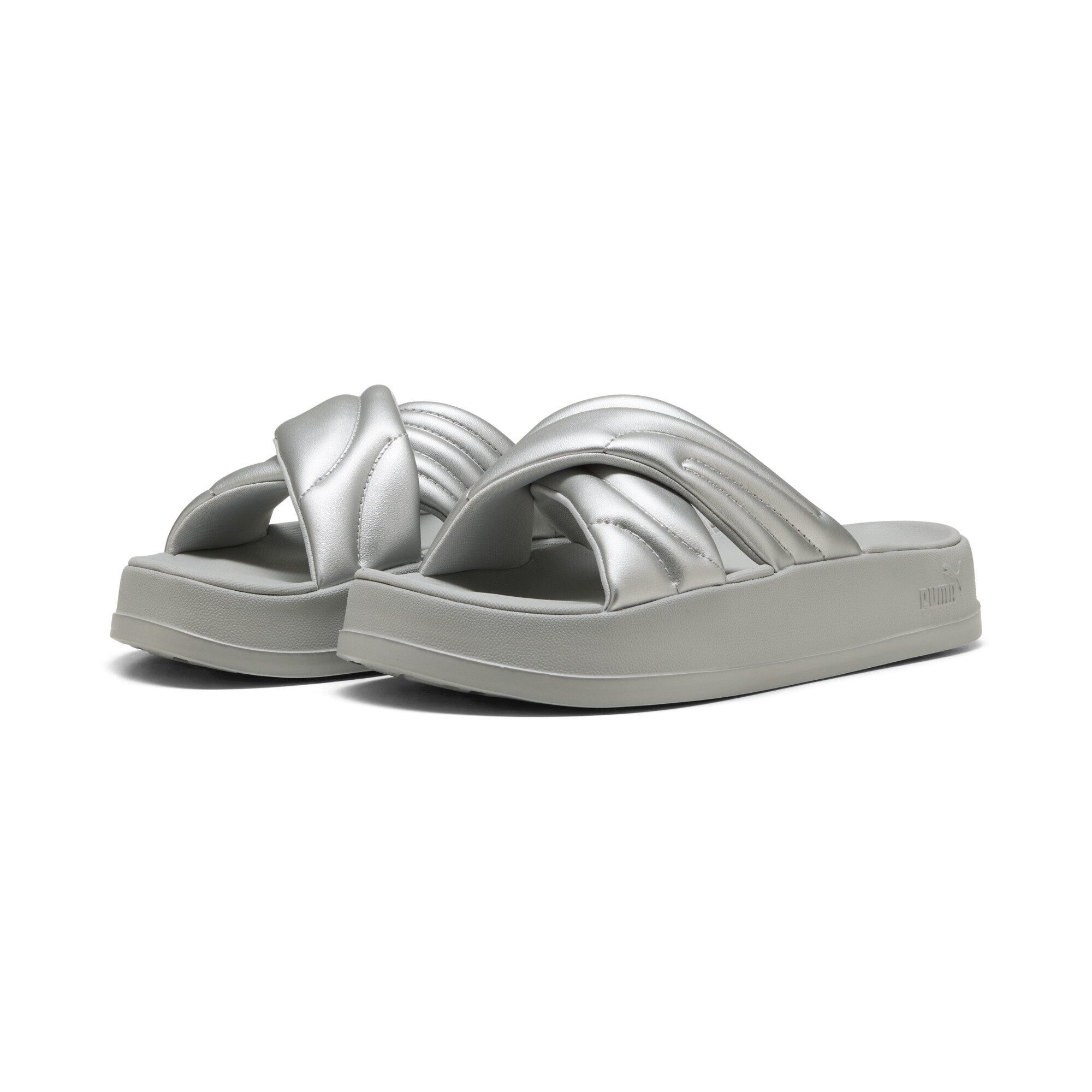 PUMA Sandale "Leadcat Platform Metallic Sandalen Damen" günstig online kaufen