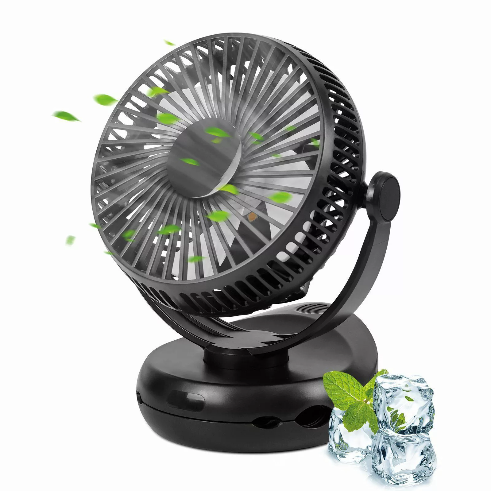 Nettlife Mini USB-Ventilator 4 Geschwindigkeiten Akku günstig online kaufen