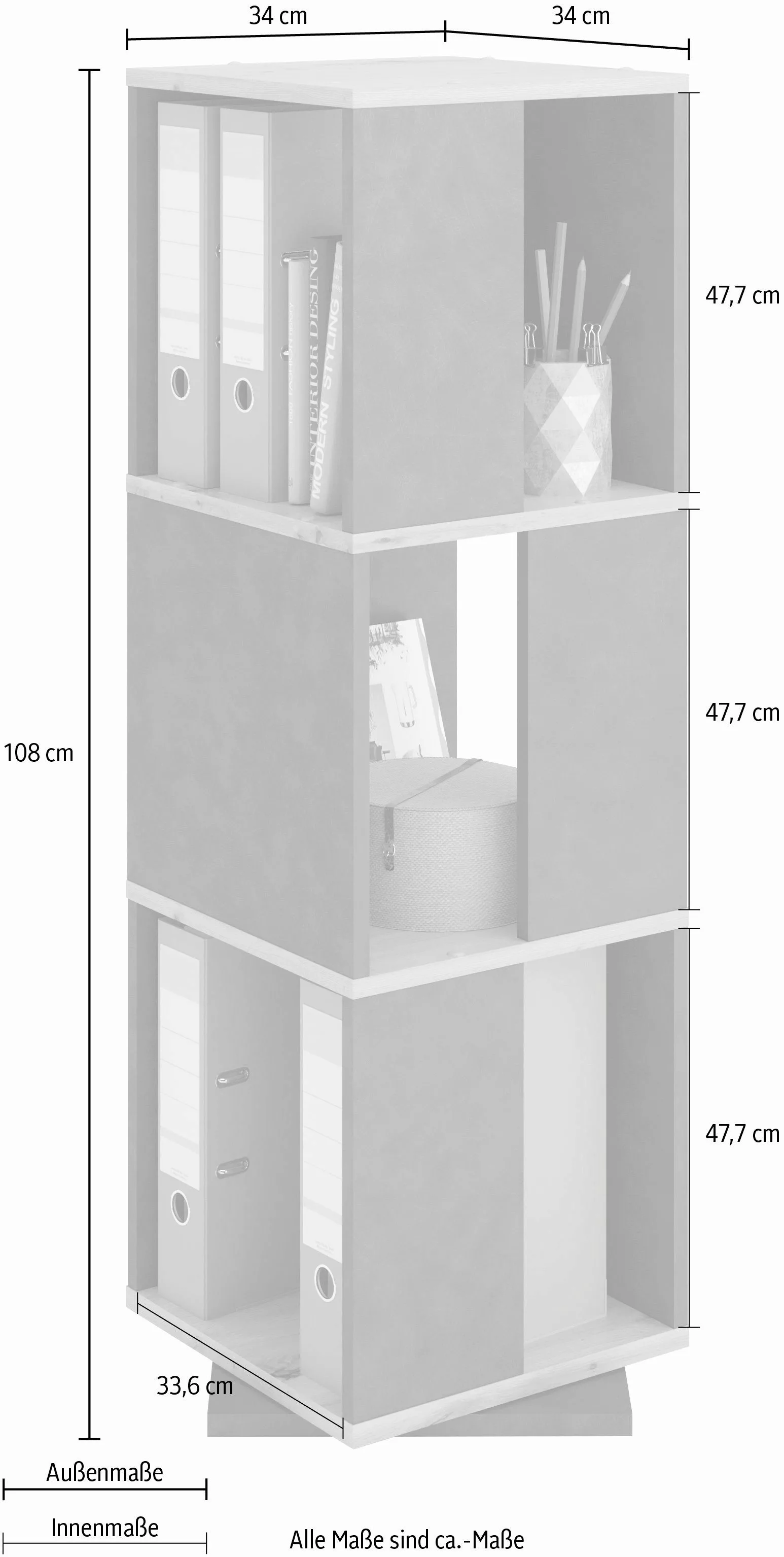 FMD Drehregal Tower günstig online kaufen