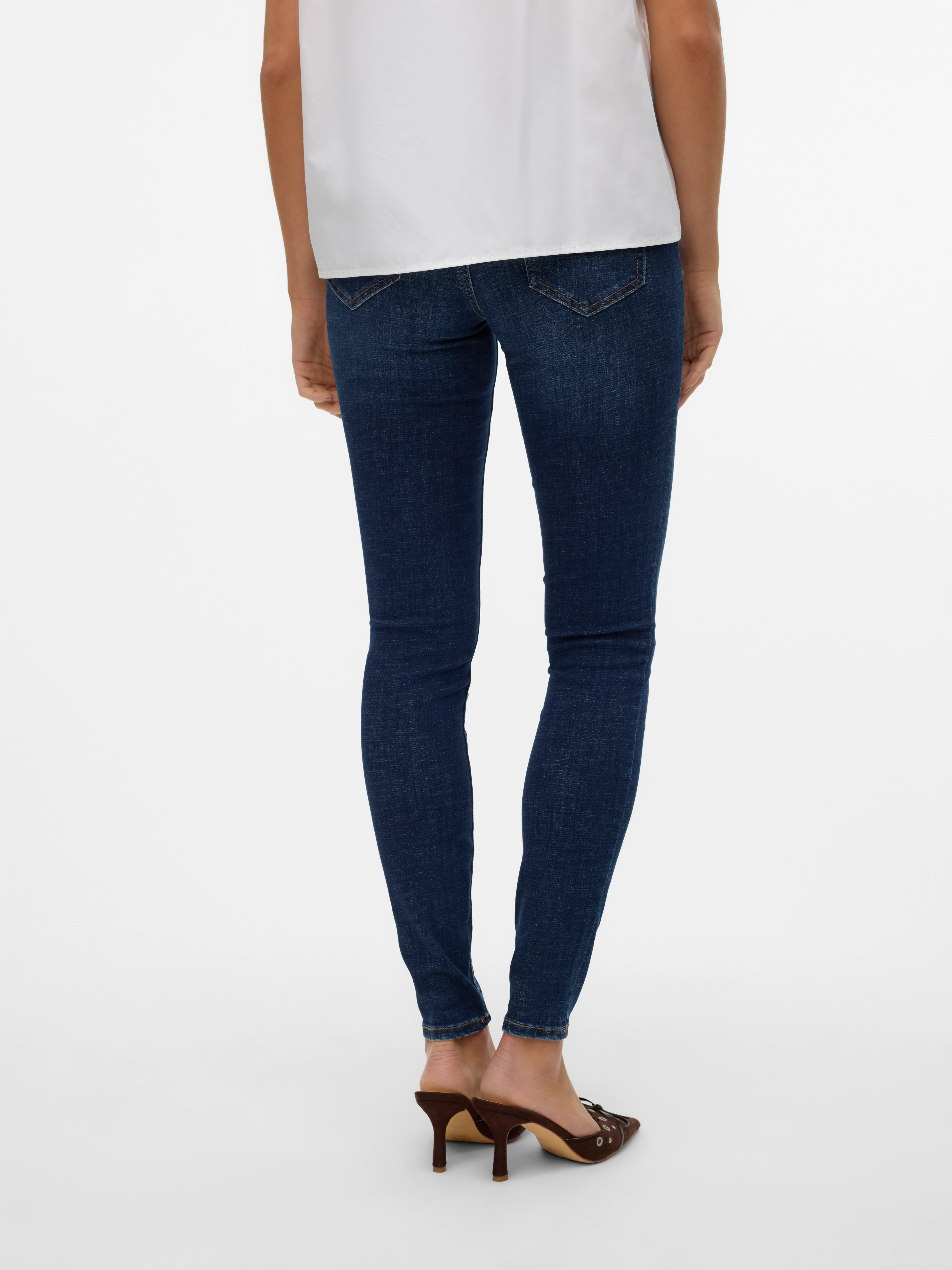 Vero Moda Skinny-fit-Jeans VMFLASH MR SKINNY JEANS LI3303 GA NOOS günstig online kaufen