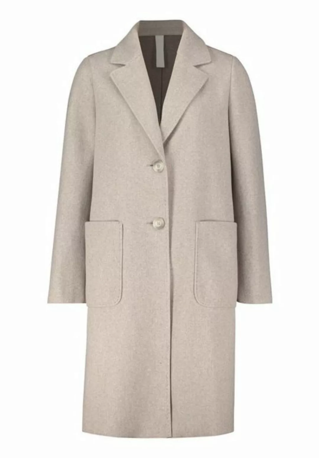 Betty Barclay Outdoorjacke Mantel Wolle, Light Beige Melange günstig online kaufen
