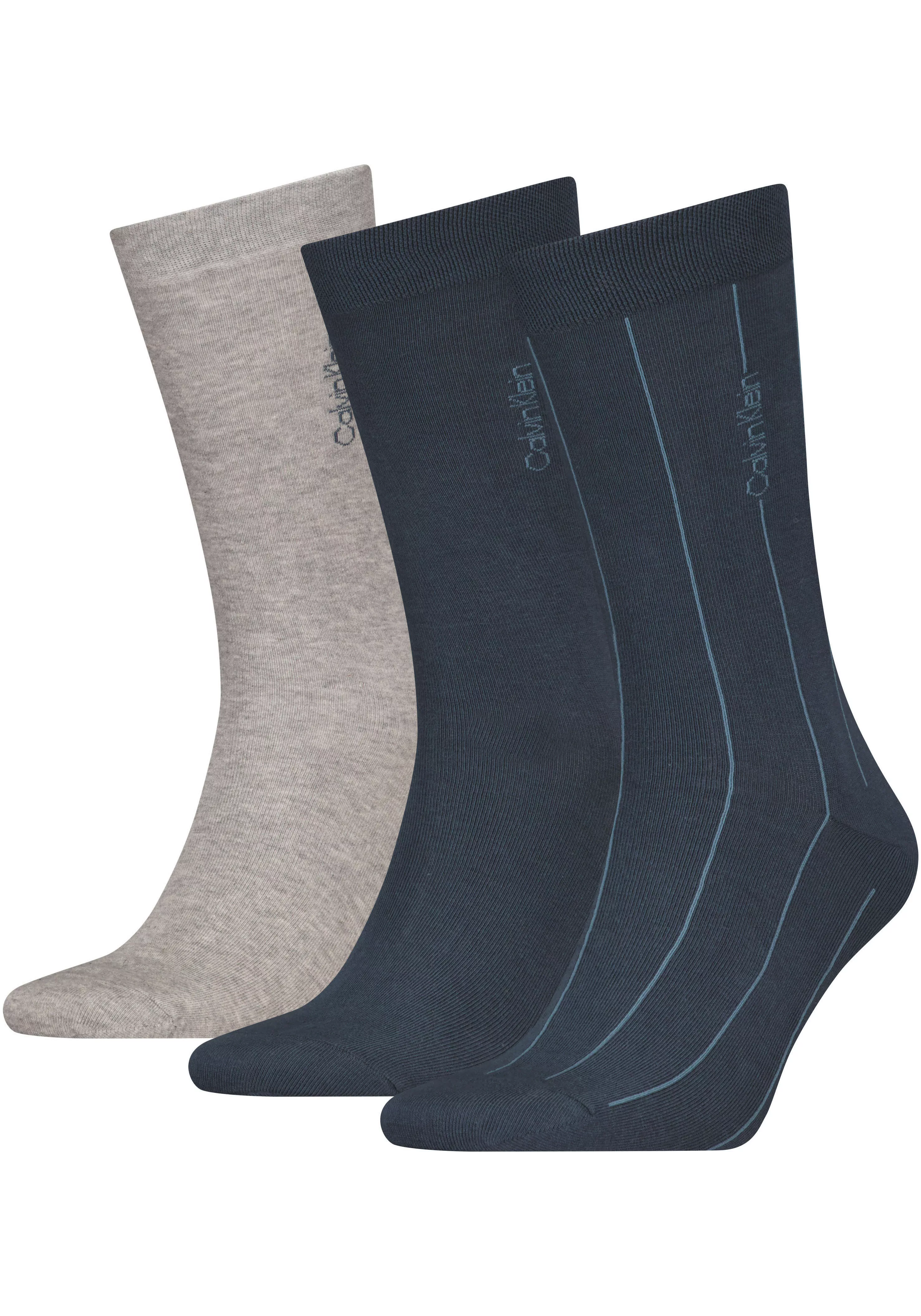 Calvin Klein Socken, (2 Paar), mit dezenter Logoprägung günstig online kaufen