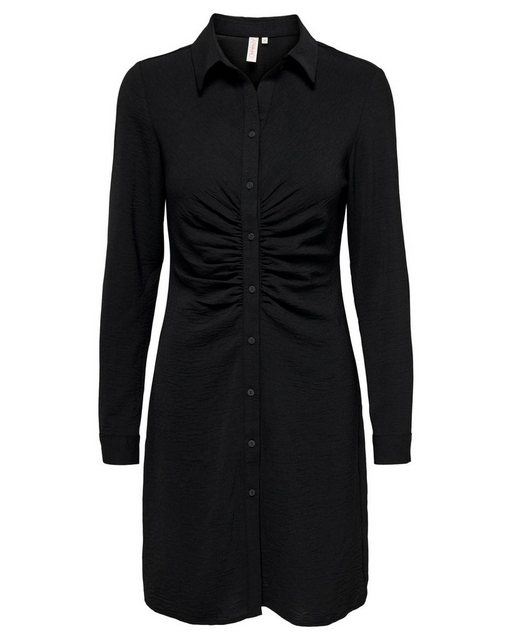 ONLY Knittereffekt Kleid Mit Langen Ärmeln Damen Schwarz günstig online kaufen