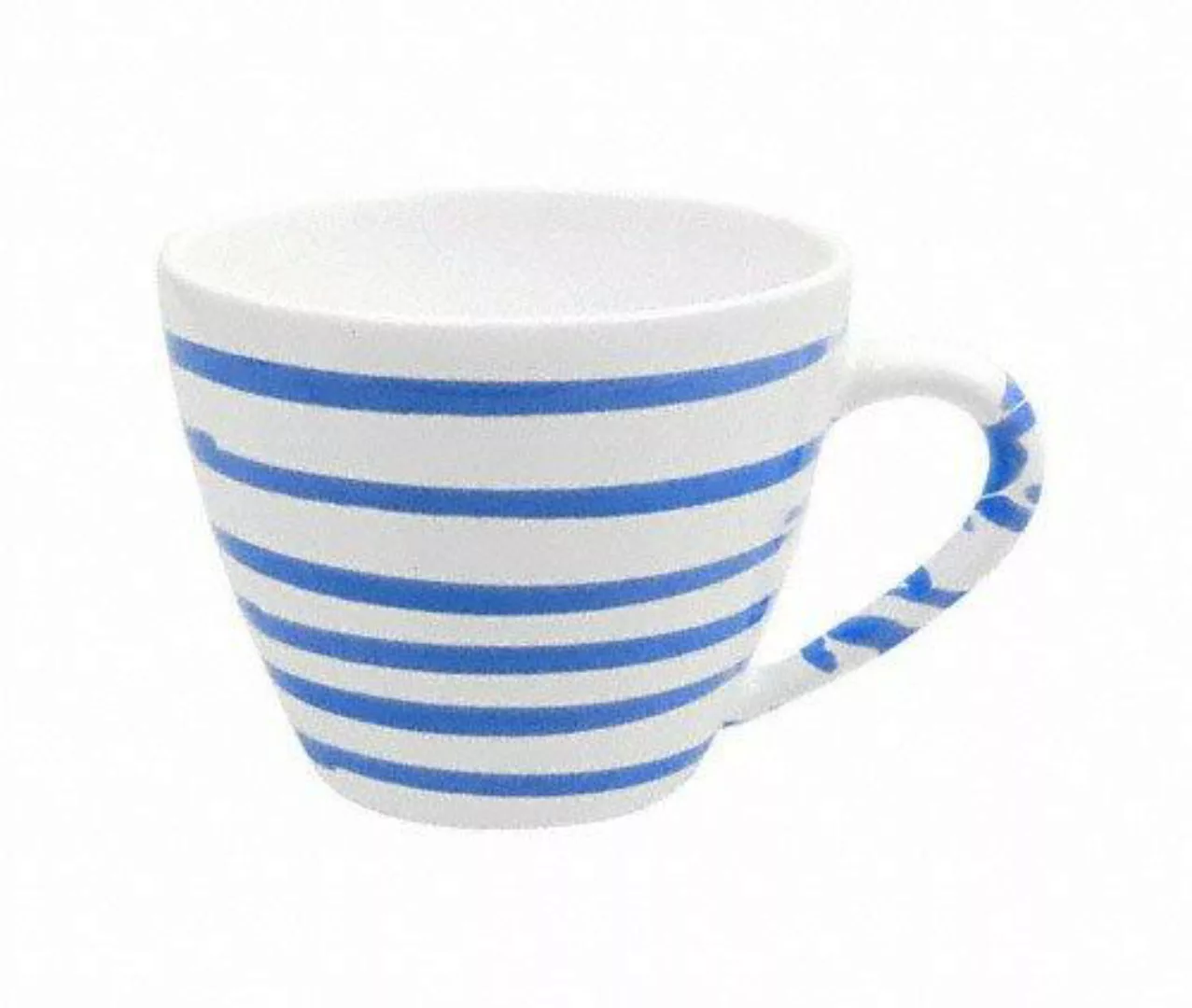 Gmundner Keramik Blaugeflammt Kaffee-Obertasse Gourmet 0,2 L / h: 7,5 cm günstig online kaufen