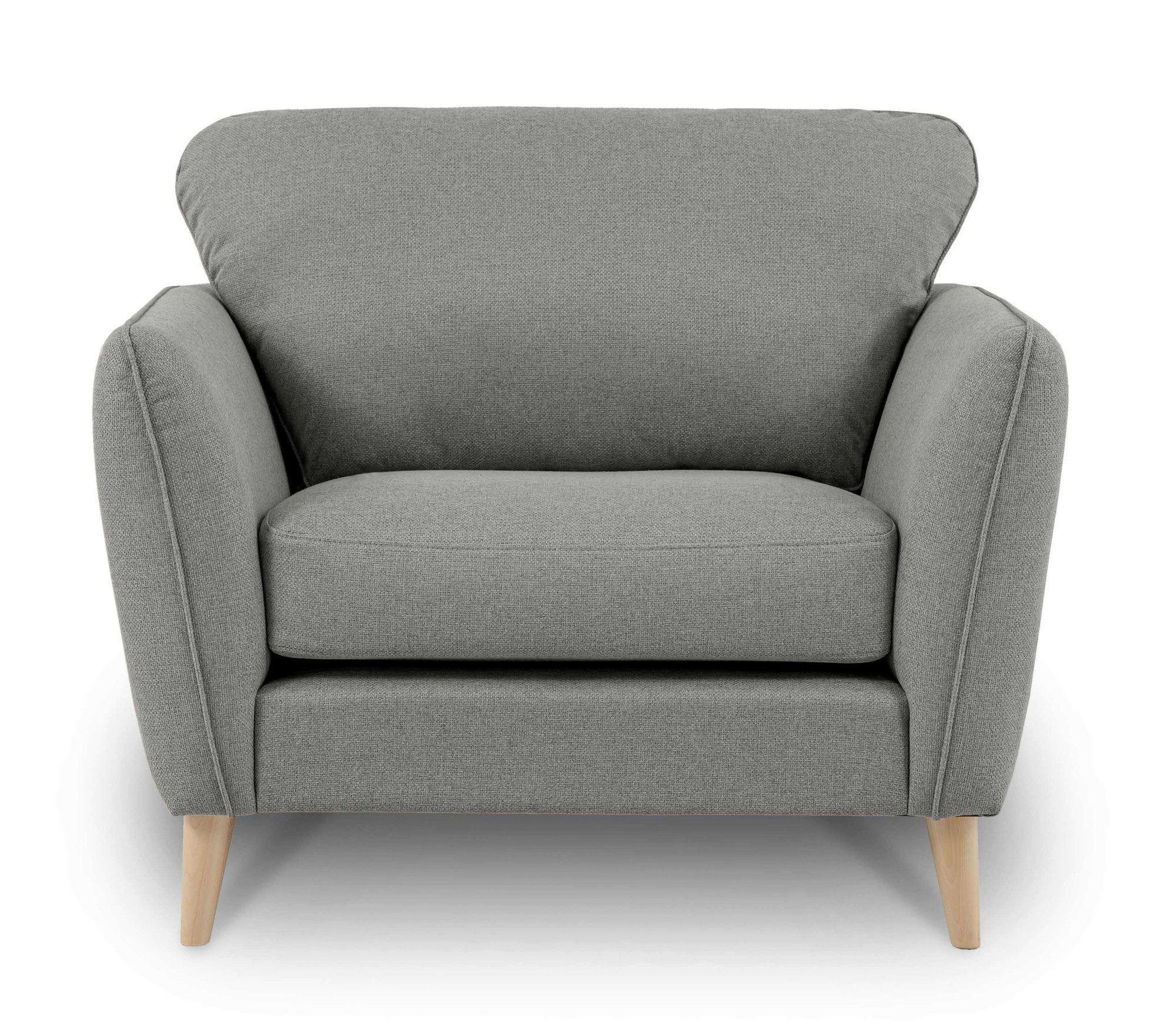Home affaire Sessel "MARSEILLE", Massivholzbeine Eiche, Landhausstil, Welle günstig online kaufen