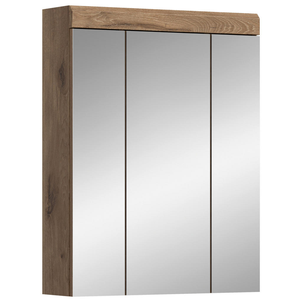 Spiegelschrank Wave Nachbildung B/H/T: ca. 60x79x18 cm günstig online kaufen