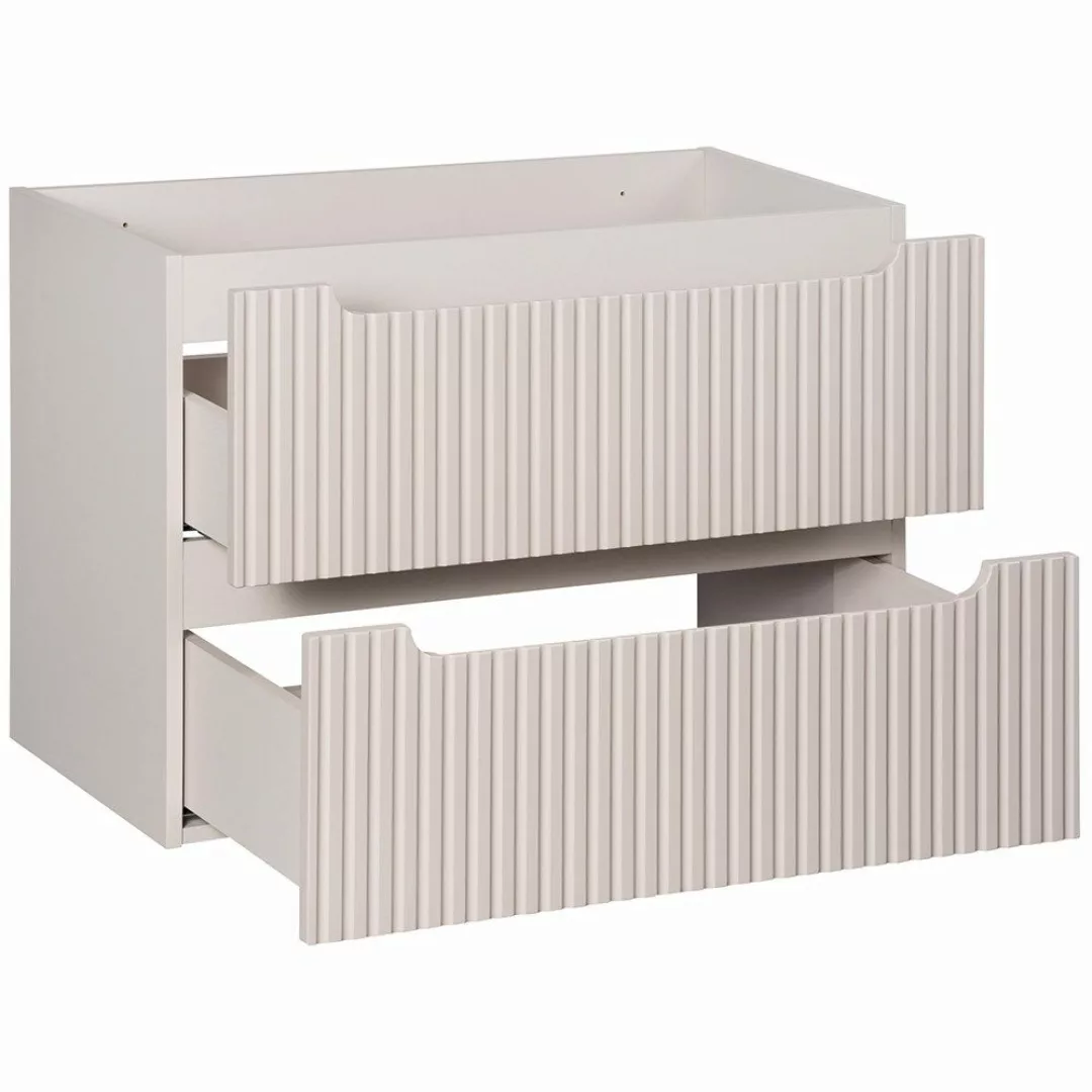 Lomadox Unterschrank NEWPORT-56-CASHMERE Waschtischunterschrank, kaschmir m günstig online kaufen