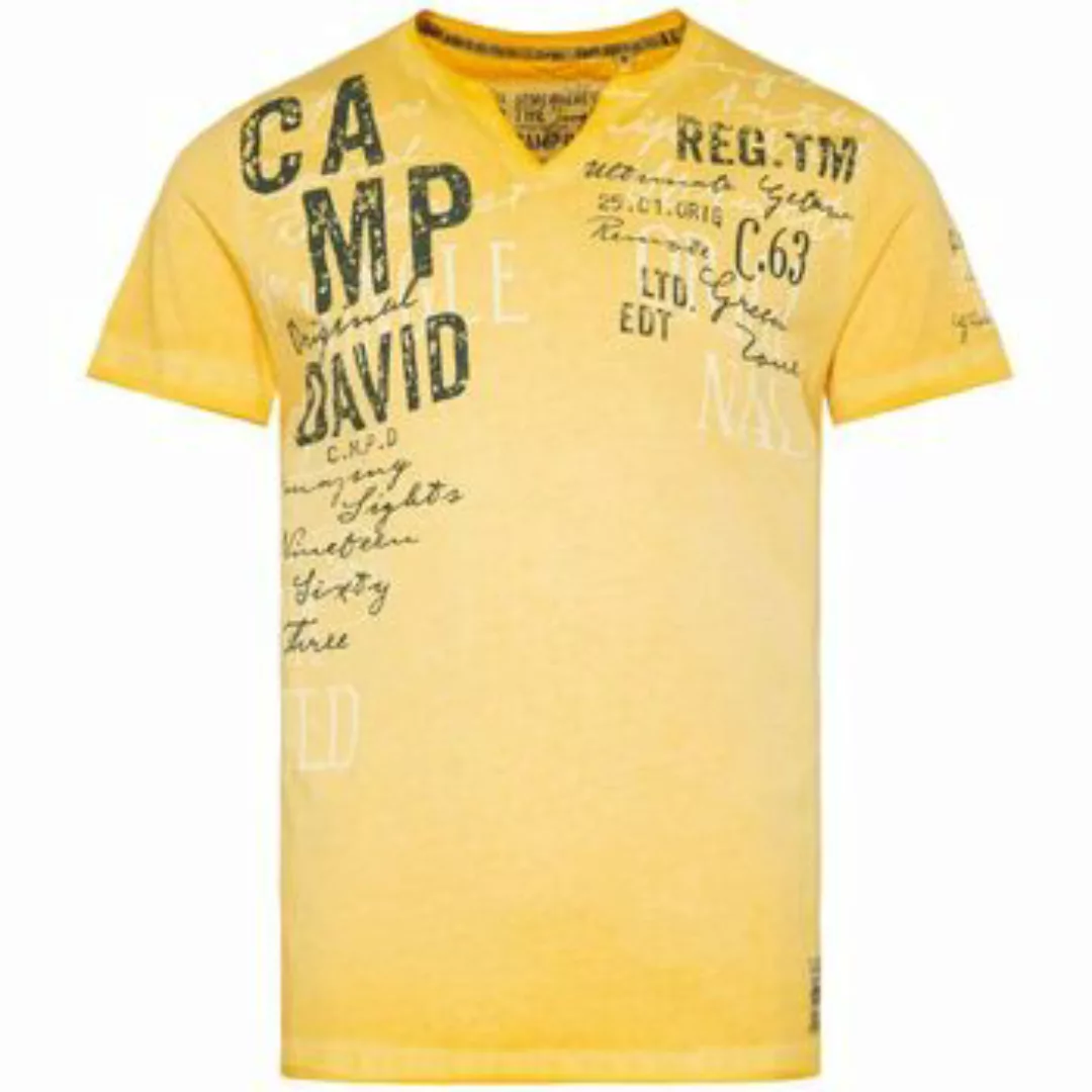 Camp David  T-Shirt T-Shirt Tree House Kurzarmshirt günstig online kaufen