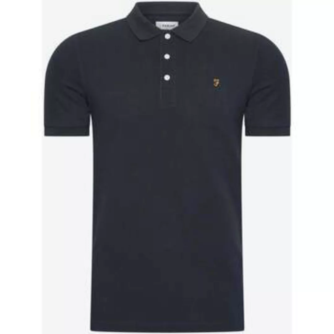 Farah  T-Shirts & Poloshirts Blanes Polo – echtes Marineblau günstig online kaufen