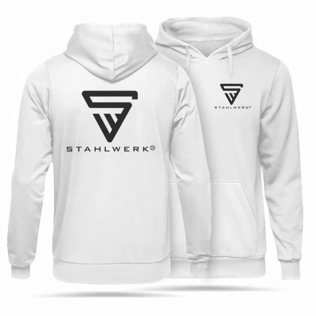 STAHLWERK Hoodie Hoodie Kapuzenpulli Kapuzenpullover Weiß Größe 3XL (Packun günstig online kaufen