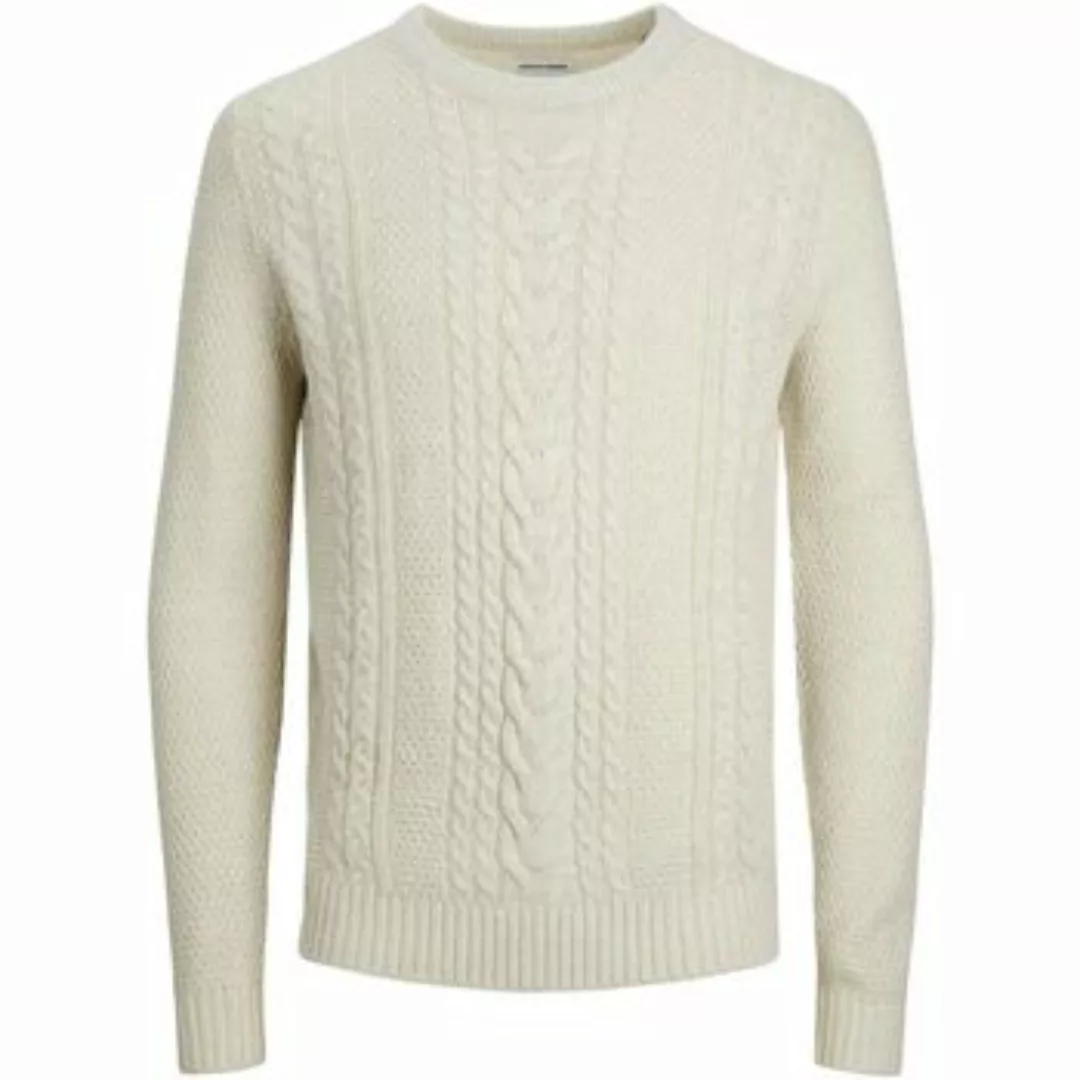 Jack & Jones  Pullover 12236314 JJCRAIG-WHITE MELANGE günstig online kaufen