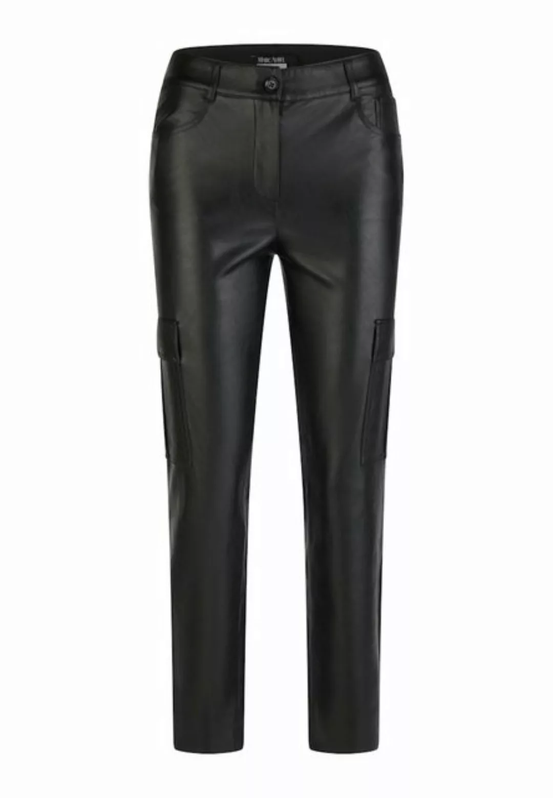 MARC AUREL 2-in-1-Hose Hose in Leder-Optik black günstig online kaufen