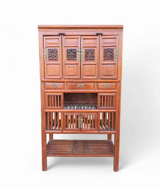 Asien LifeStyle Hochschrank Chinesischer Hochzeitsschrank / Altar Schrank günstig online kaufen