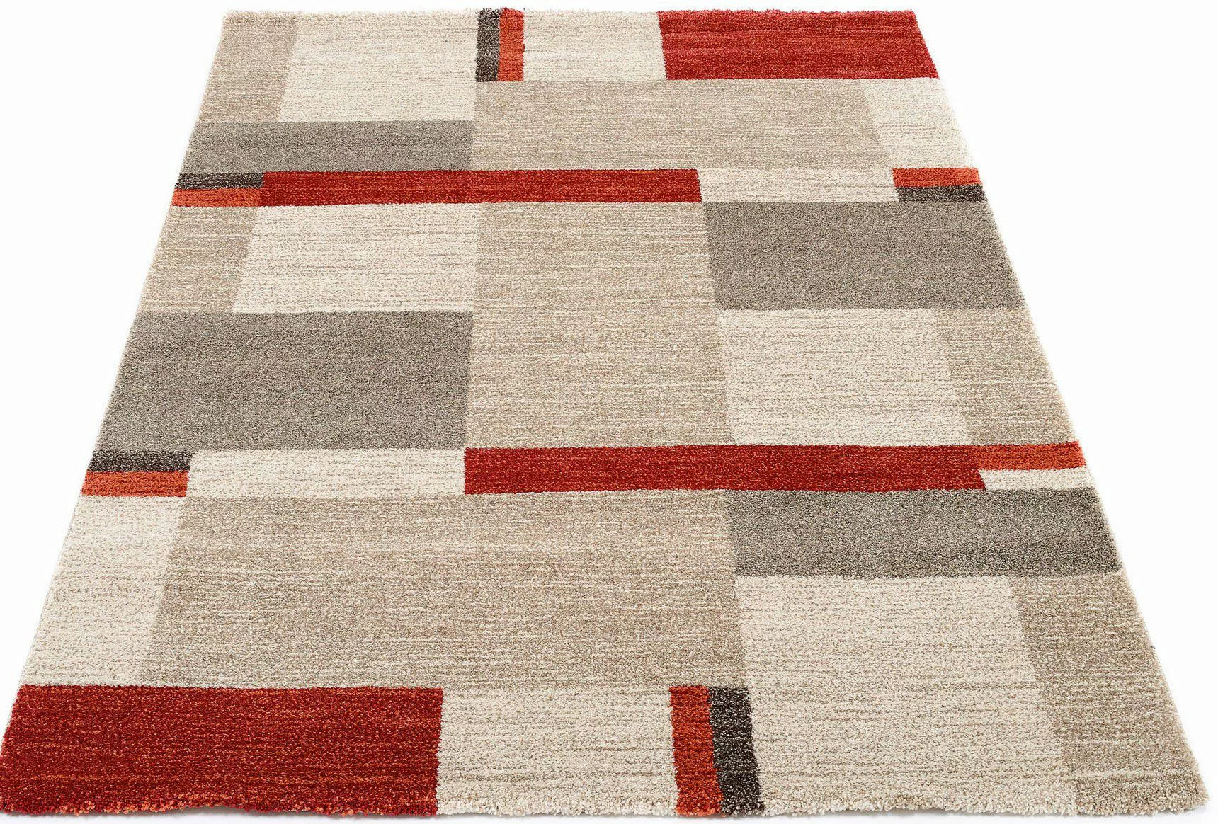 OCI DIE TEPPICHMARKE Teppich »Castle Beppo«, rechteckig, 20 mm Höhe, Kurzfl günstig online kaufen