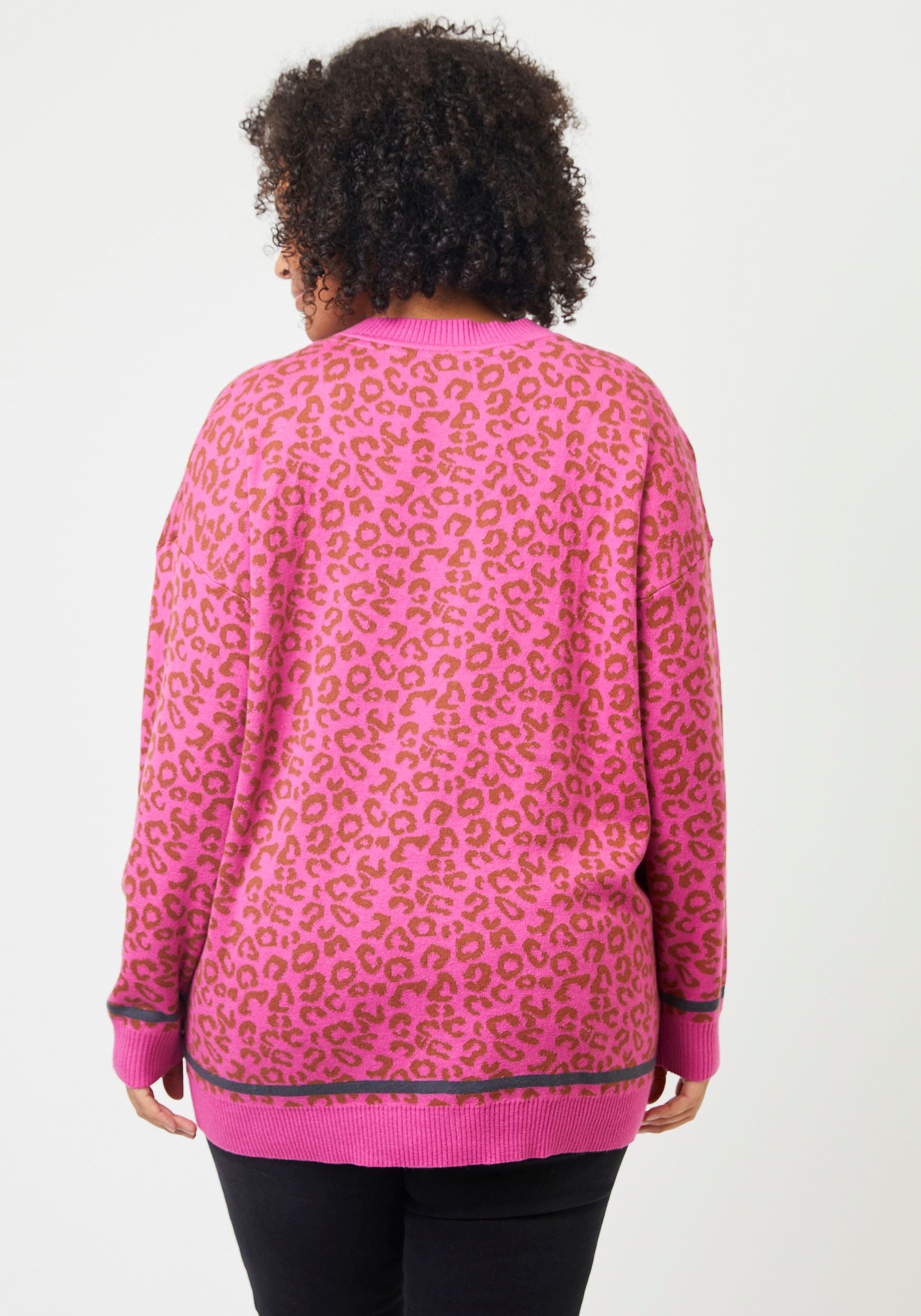 ADIA Cardigan, mit Animal-Print günstig online kaufen