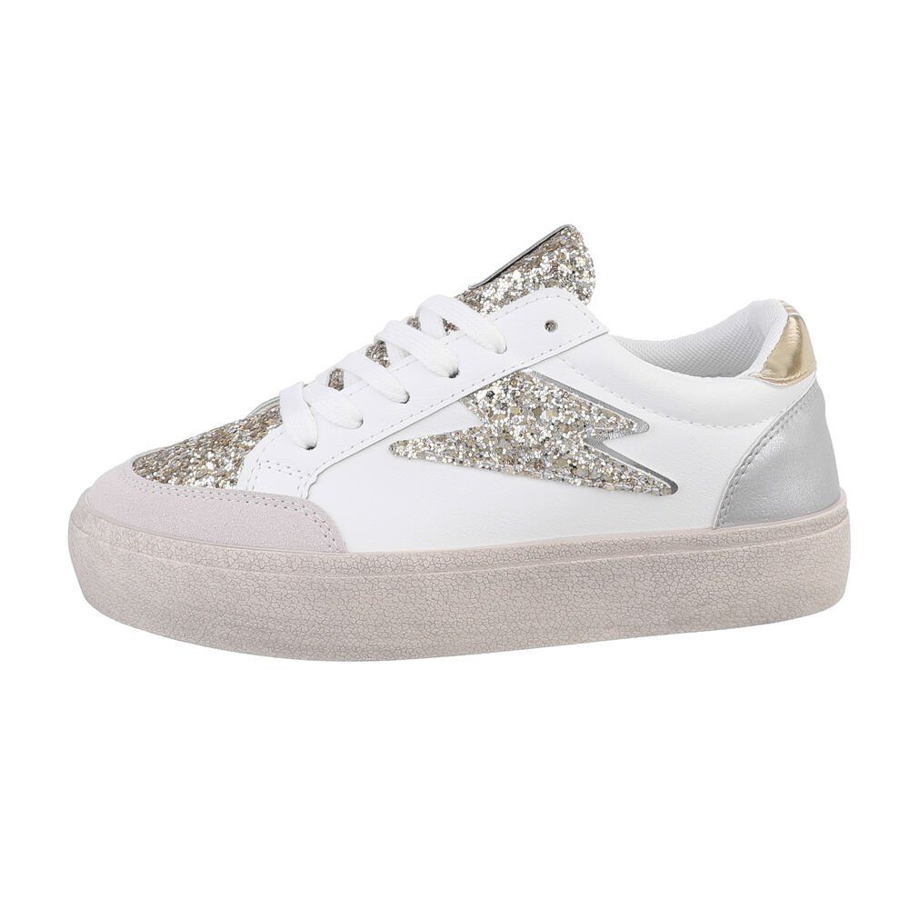 Ital-Design Damen Low-Top Freizeit Sneaker Flach günstig online kaufen