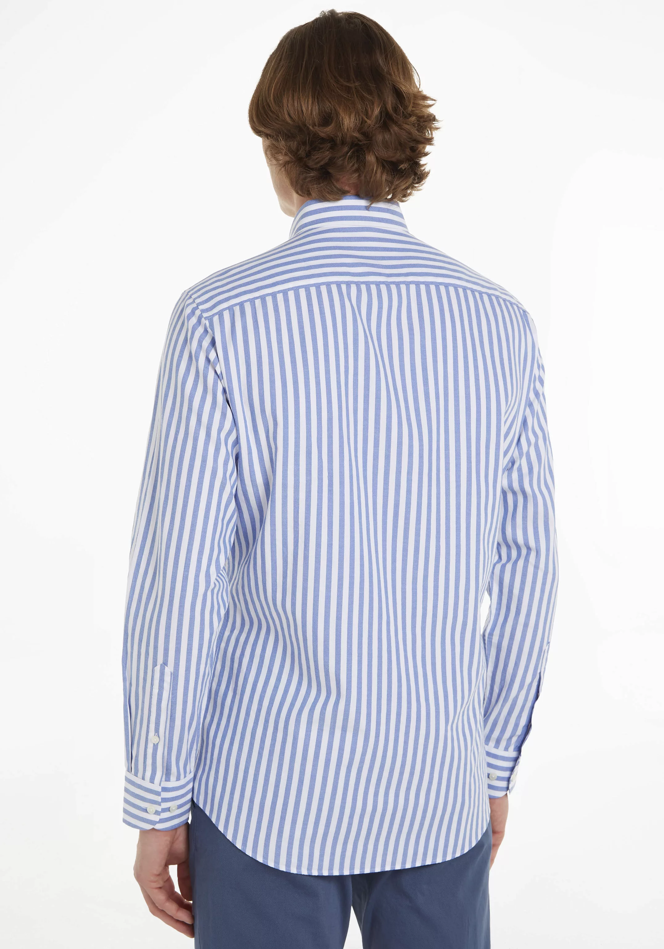 Tommy Hilfiger TAILORED Langarmhemd "CL-W ROYAL OXF STRIPE RF SHIRT", mit B günstig online kaufen