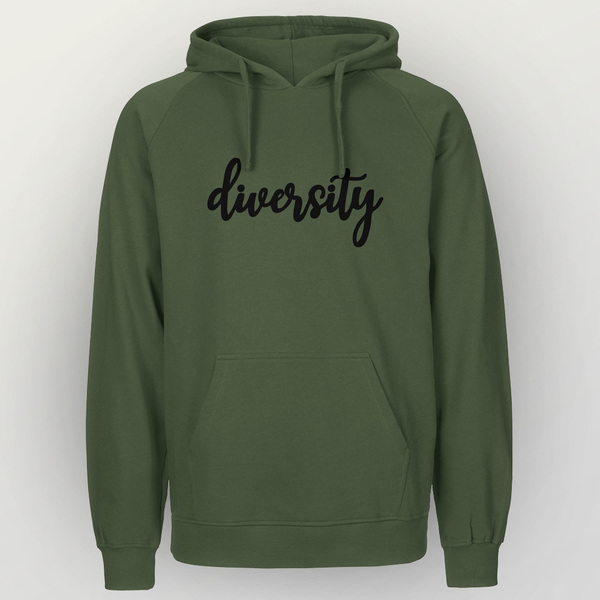 "Diversity" Herren Hoody Aus Reiner Biobaumwolle (Kba) günstig online kaufen
