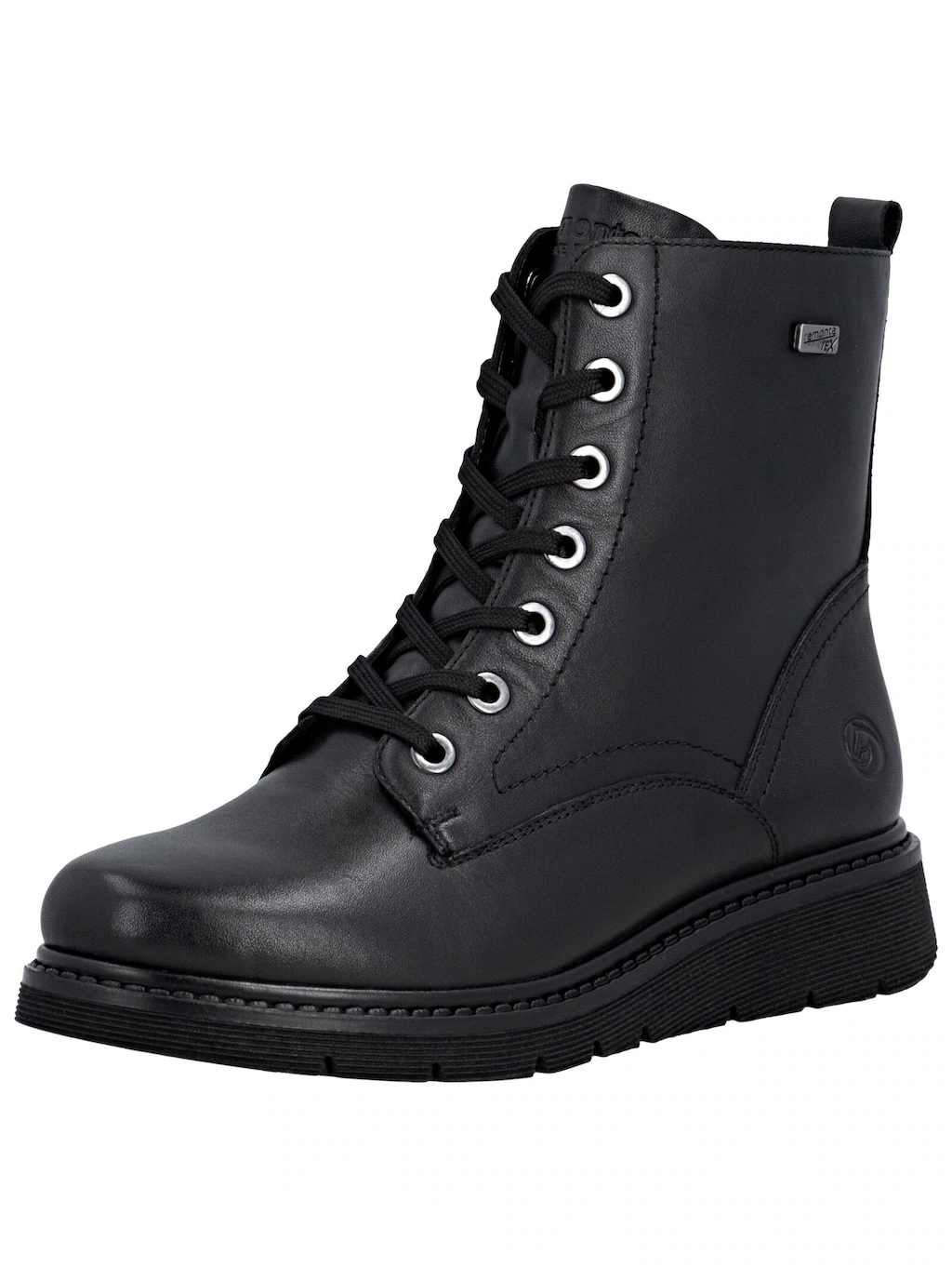 Remonte Schnürstiefelette "Remonte Stiefelette Glattleder" günstig online kaufen