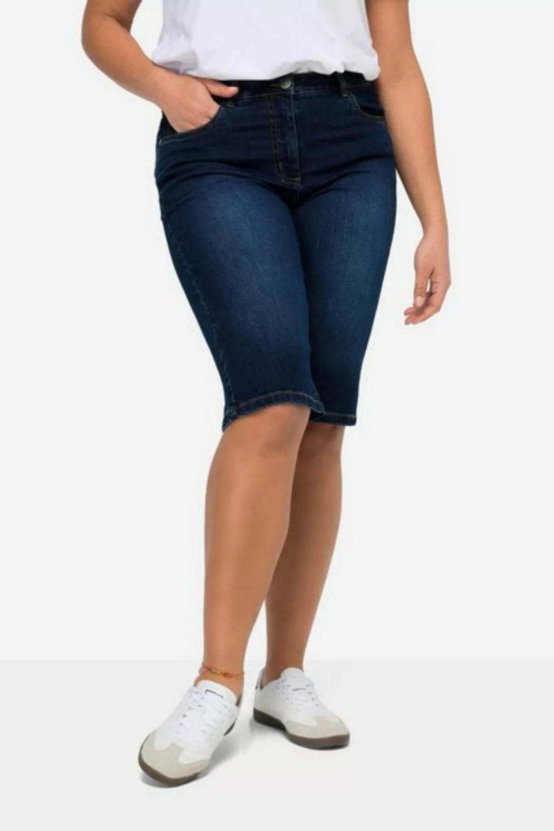 Angel of Style Regular-fit-Jeans Jeansbermuda Berry Stretchkomfort 5-Pocket günstig online kaufen