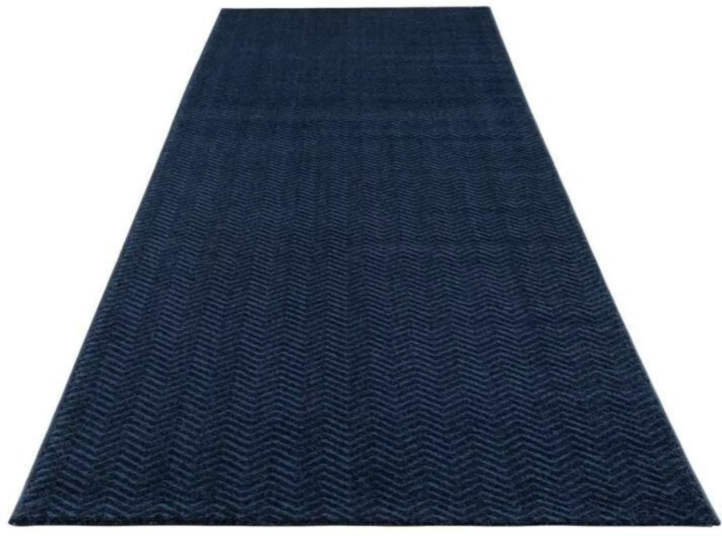 Carpet City Teppich »Friseé-Teppich FANCY805«, rechteckig, 12 mm Höhe, Kurz günstig online kaufen