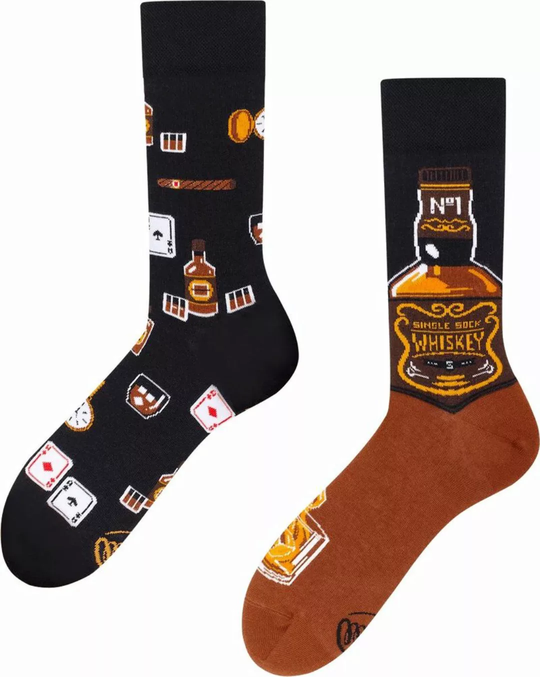 Many Mornings Socken Whisky - Größe 39-42 günstig online kaufen