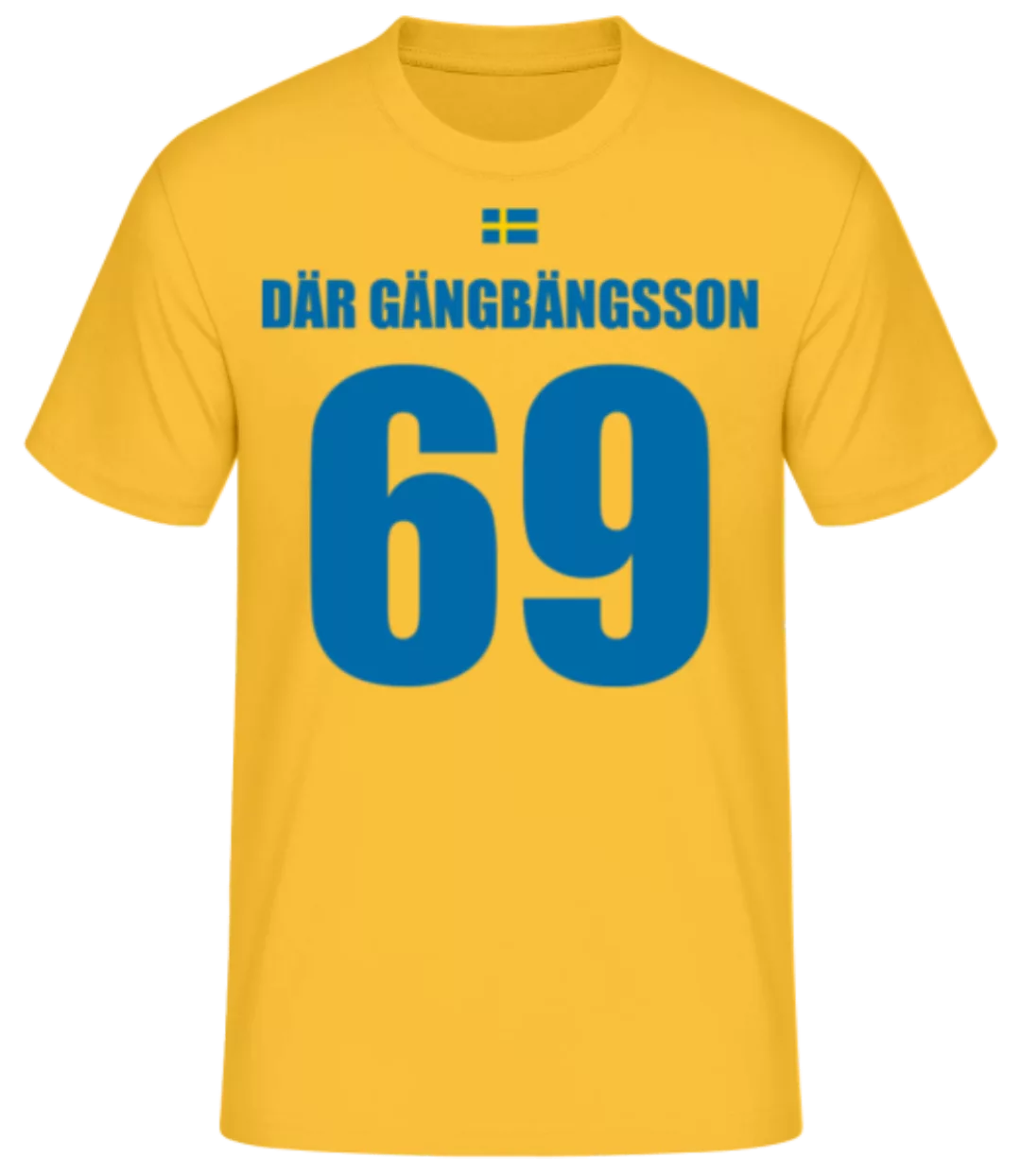 Schweden Fußball Trikot Där Gängbängsson · Männer Basic T-Shirt günstig online kaufen