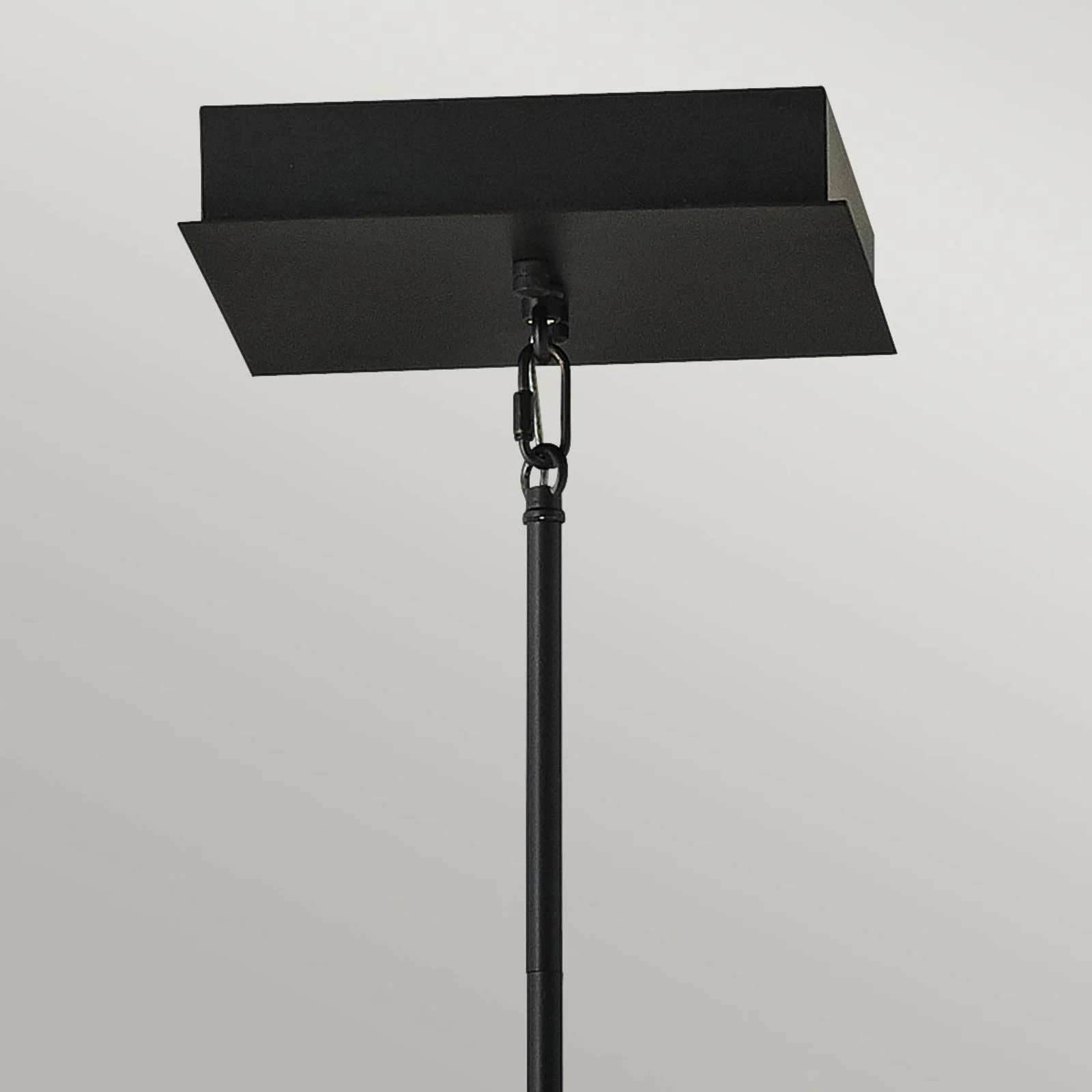 LED-Hängelampe Styx, schwarz, 3.000K 53,8 x 53,8cm günstig online kaufen