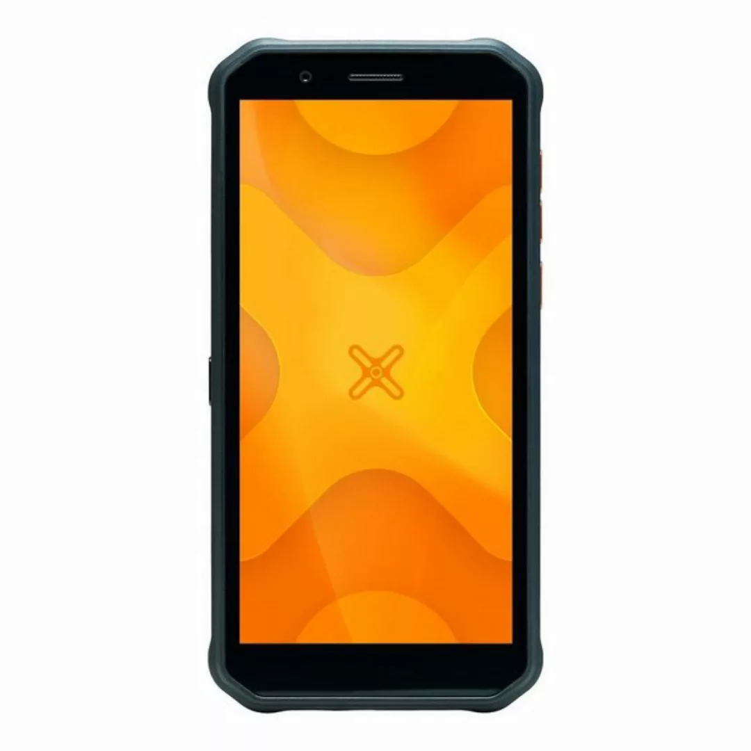 Hammer Energy X LTE Smartphone 5,5" 64 GB 5000 mAh Schwarz-Orange Smartphon günstig online kaufen