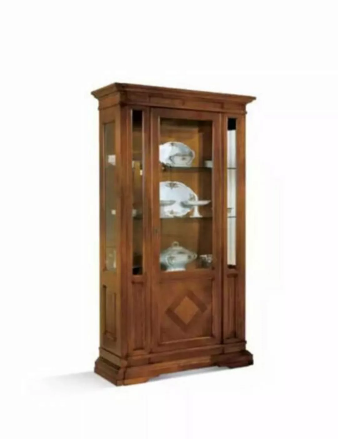 JVmoebel Vitrine Wohnzimmer Luxus Vitrine Holz Italienische Stil Möbel (1-S günstig online kaufen