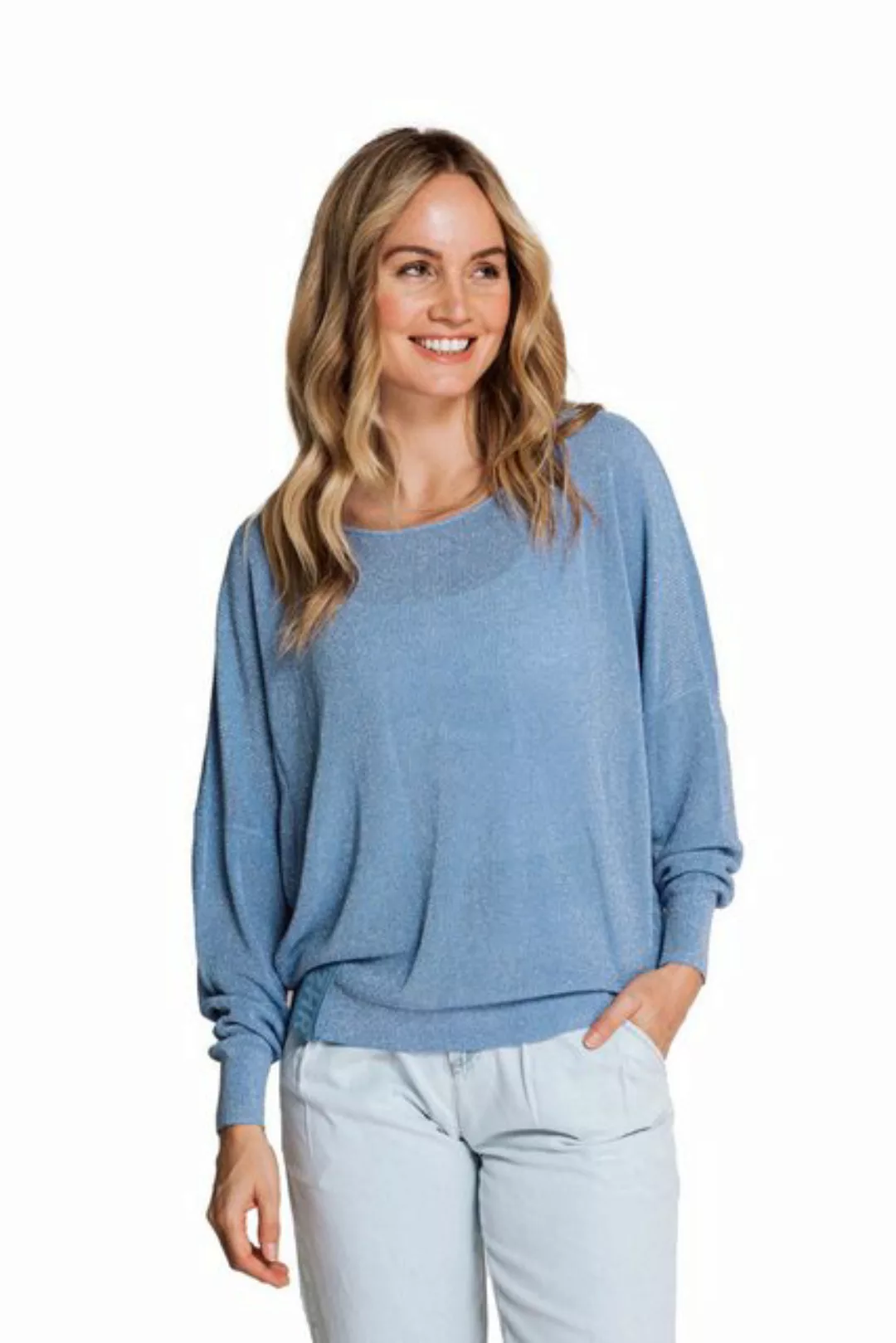Zhrill Strickpullover Pullover ZHTALIA Blau Care Label beachten günstig online kaufen