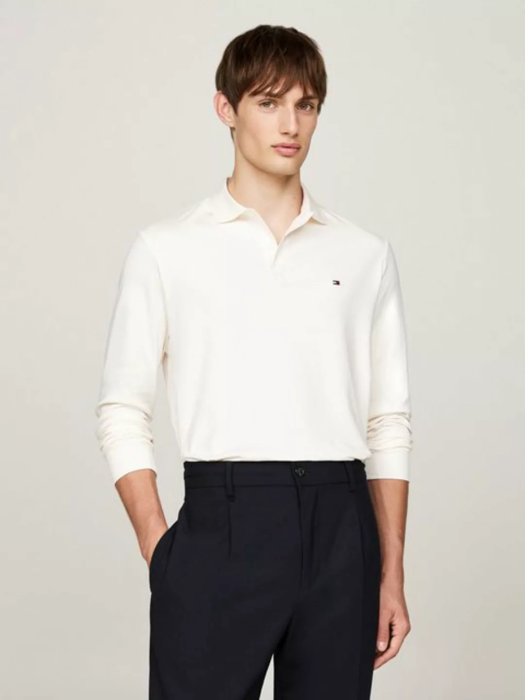 Tommy Hilfiger Langarm-Poloshirt L/S LIQUID COTTON REG POLO günstig online kaufen