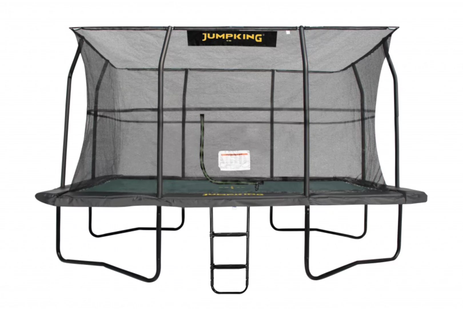 Trampolin Deluxe Komplett Rechteckig 3,66 X 5,18 M Schwarz günstig online kaufen