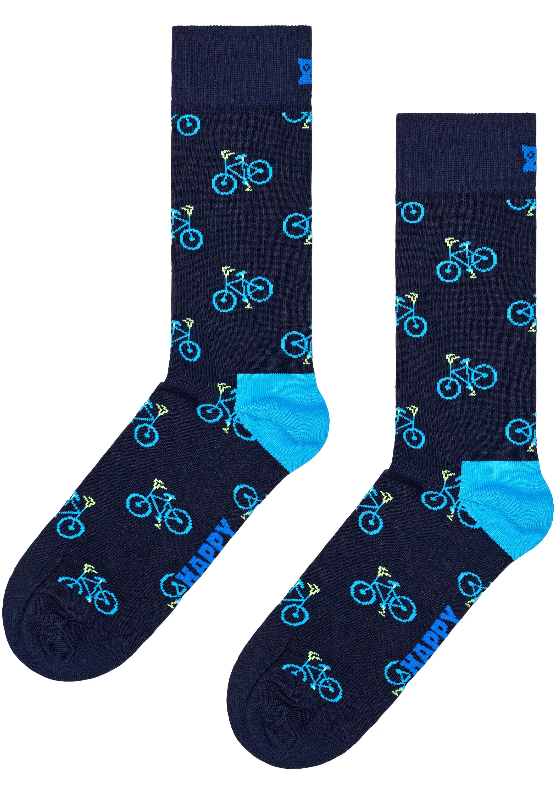 Happy Socks Langsocken, (2er Pack), mit Fahrrad-Musterung günstig online kaufen