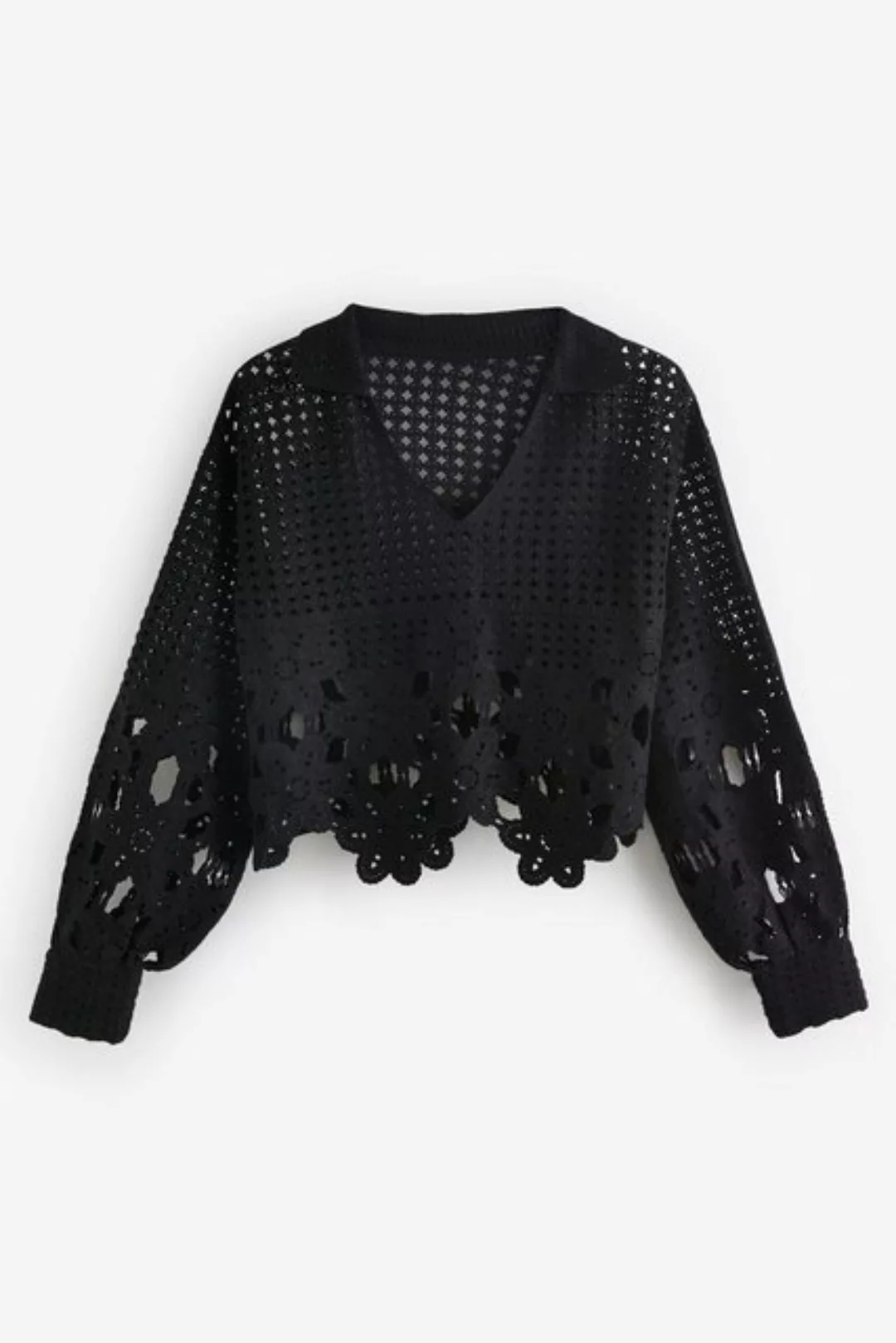 Next Langarm-Poloshirt Pullover mit Polokragen und langen Ärmeln (1-tlg) günstig online kaufen