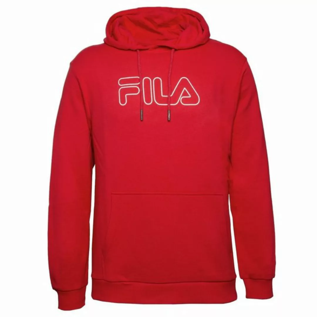 Fila Hoodie Kapuzenpullover mit großem Outline-Logo günstig online kaufen