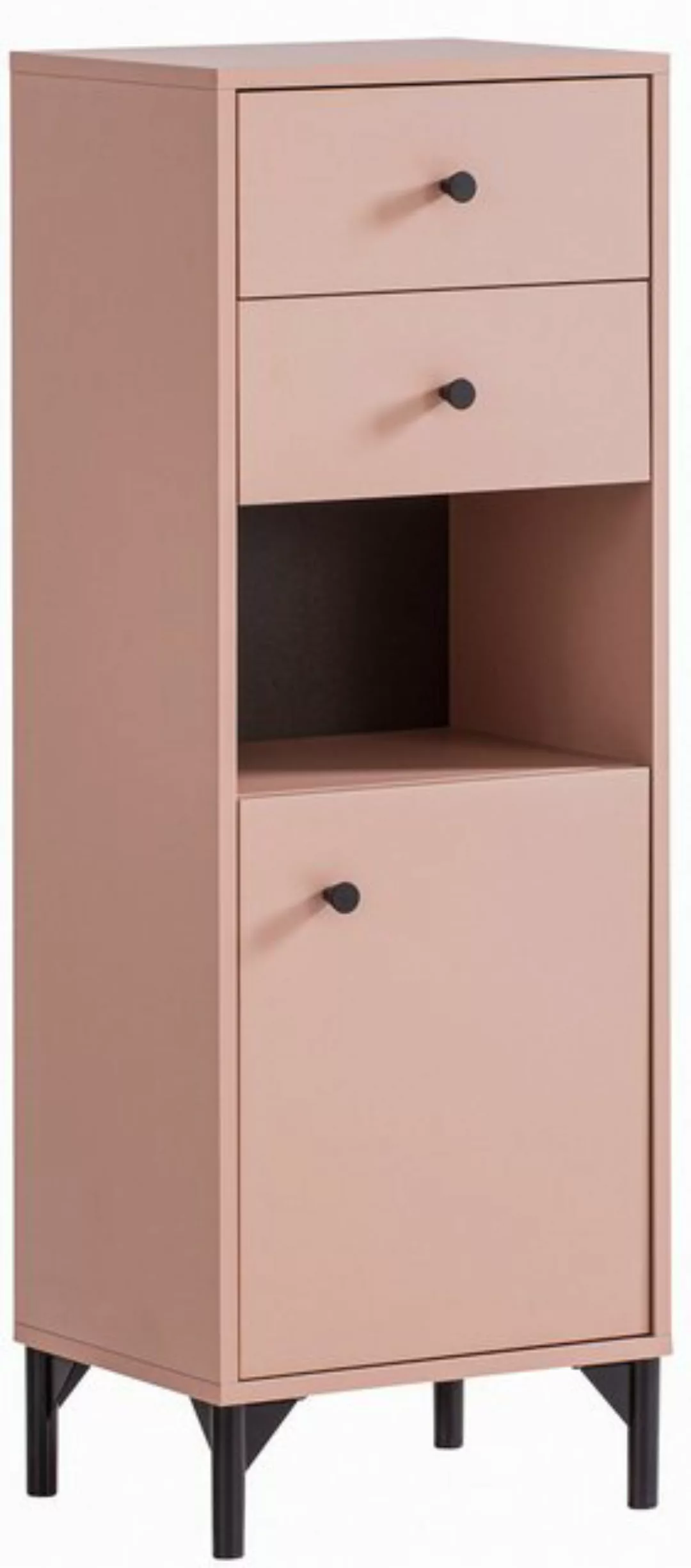 Schildmeyer Midischrank Smash, Breite 40 cm Apricot Dekor, wechselbarer Tür günstig online kaufen